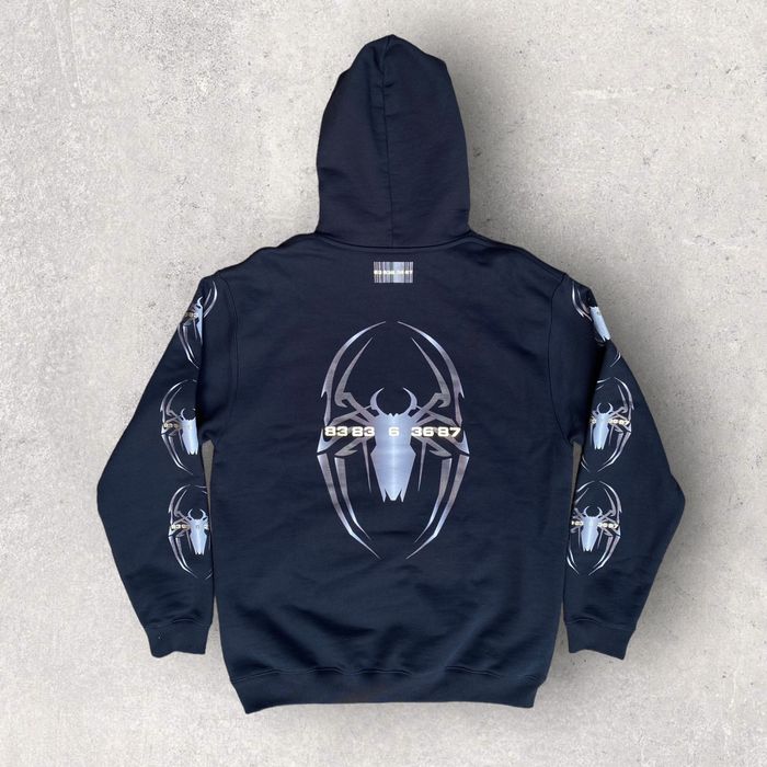 Vetements VTMNTS Spider Print Hoodie | Grailed