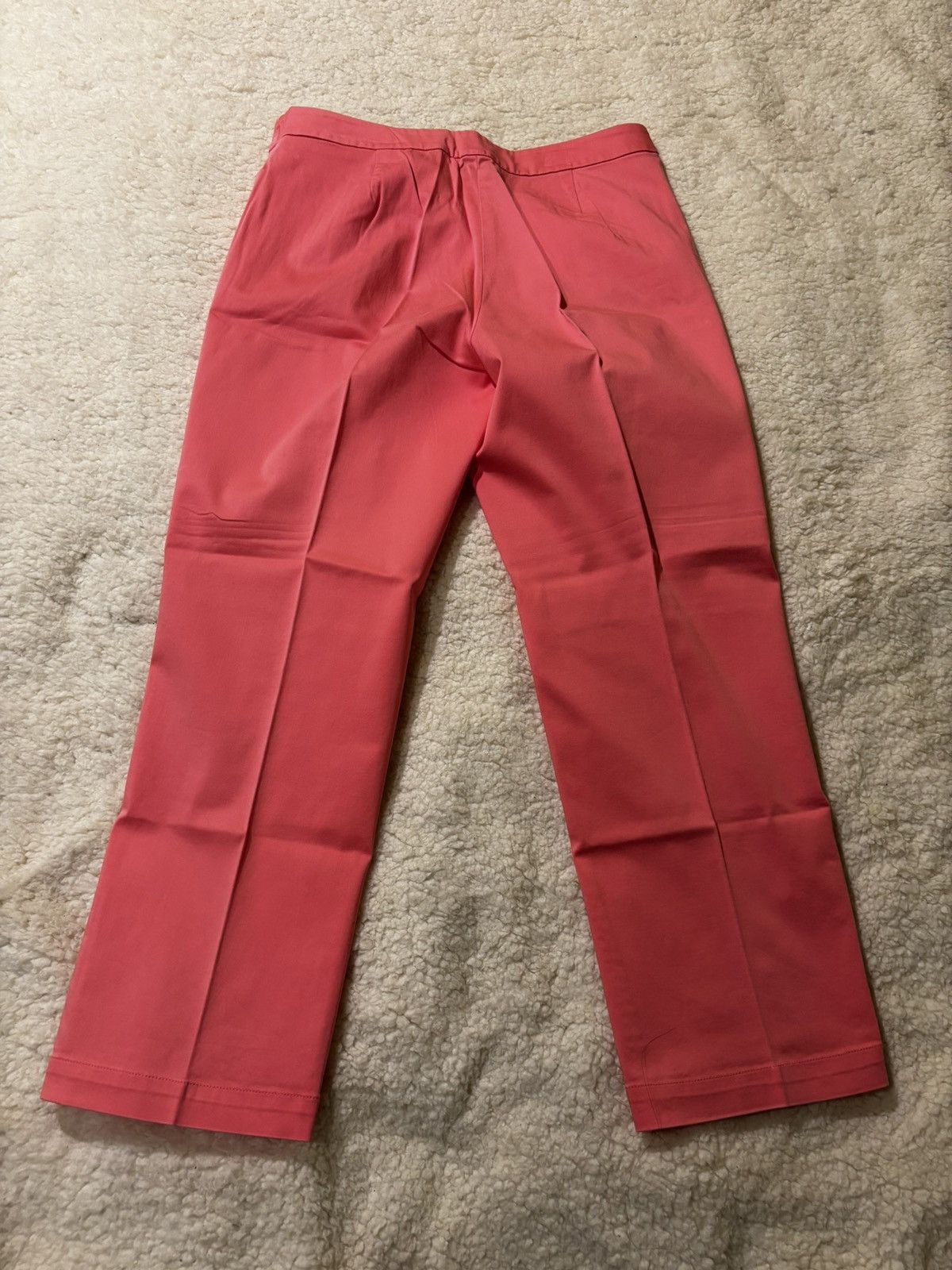 Willi Smith Coral pink cropped pants0509 Size 31" - 9 Thumbnail