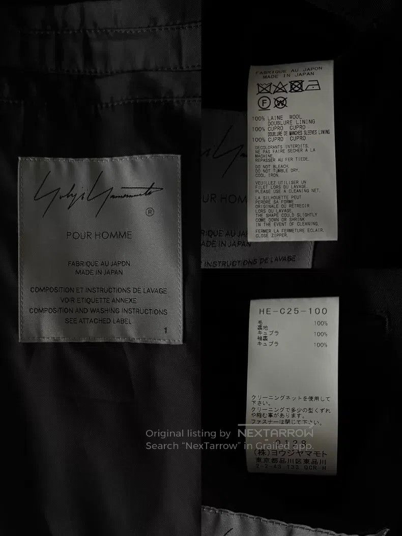 Yohji Yamamoto Yohji Yamamoto 22 AW Hunting Coat Size US S / EU 44-46 / 1 - 9 Thumbnail