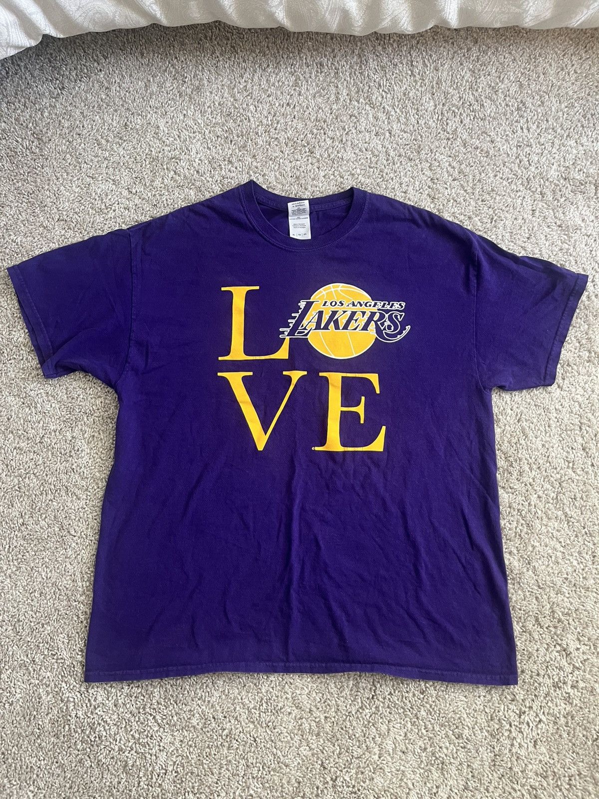 NBA Vintage Lakers T-shirt Size US XL / EU 56 / 4 - 1 Thumbnail
