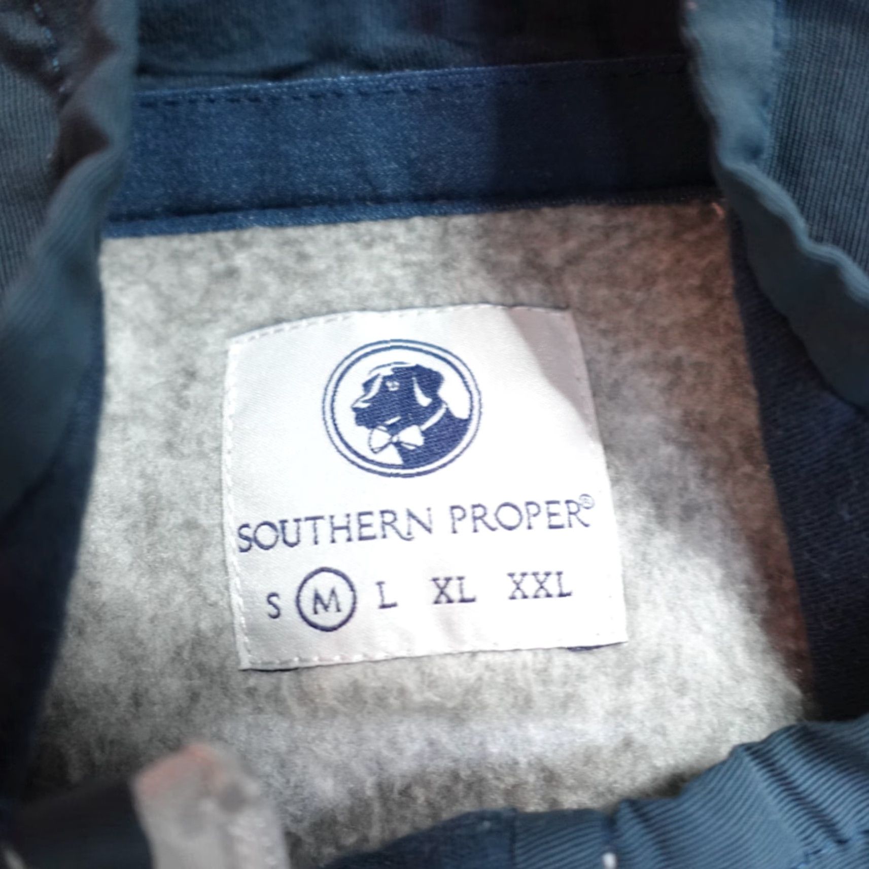 Southern Proper Southern Proper Vest Jacket Full Zip Windbreaker Medium Gray Heather Size US M / EU 48-50 / 2 - 2 Thumbnail
