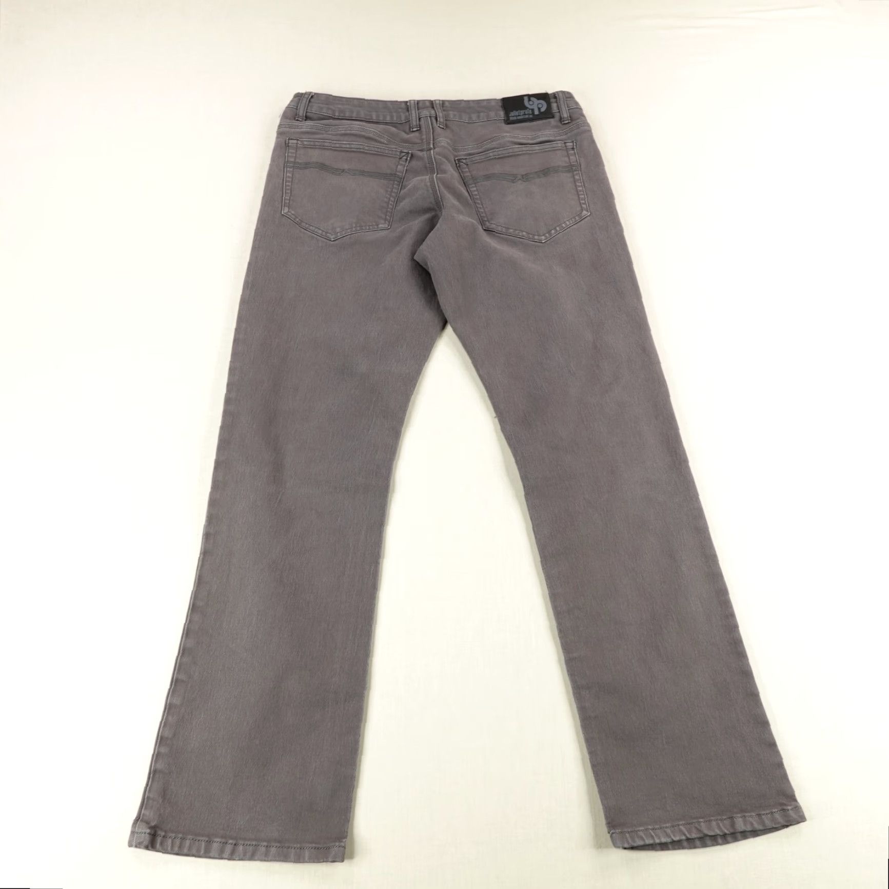 Vintage VINTAGE Bulletprufe Jeans Mens 34x34 Denim Bootcut Work Pants Cotton Blend Gray Regular Fit Size US 32 / EU 48 - 6 Thumbnail
