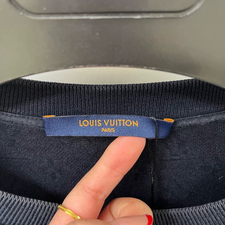 Louis Vuitton Louis Vuitton Blue 3D pocket presbyopic full logo short sle Size US XS / EU 42 / 0 - 3 Thumbnail