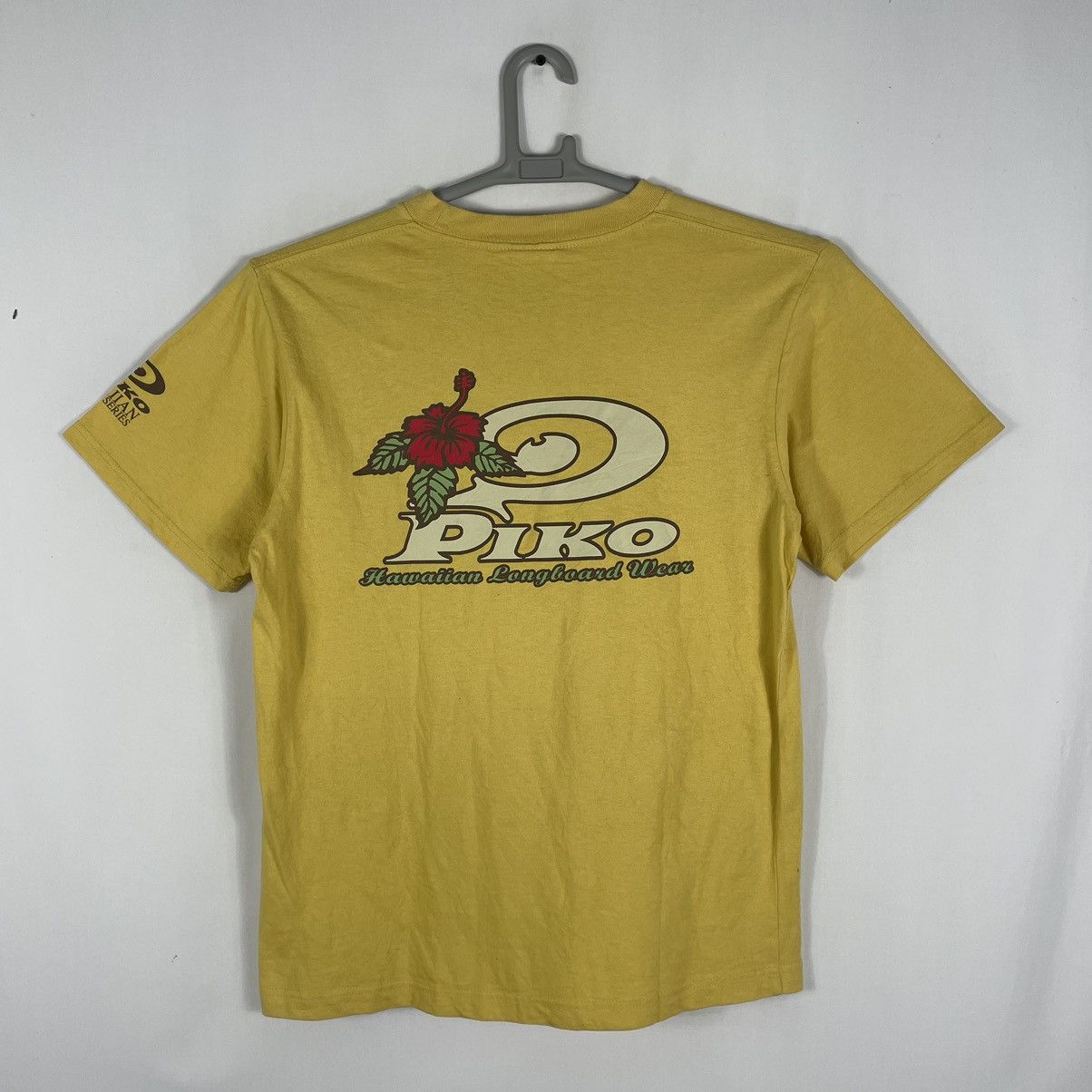 Vintage 🔥OG🔥Vintage Piko Hawaiian Legend Big Logo Surfing Tee Size US M / EU 48-50 / 2 - 1 Thumbnail