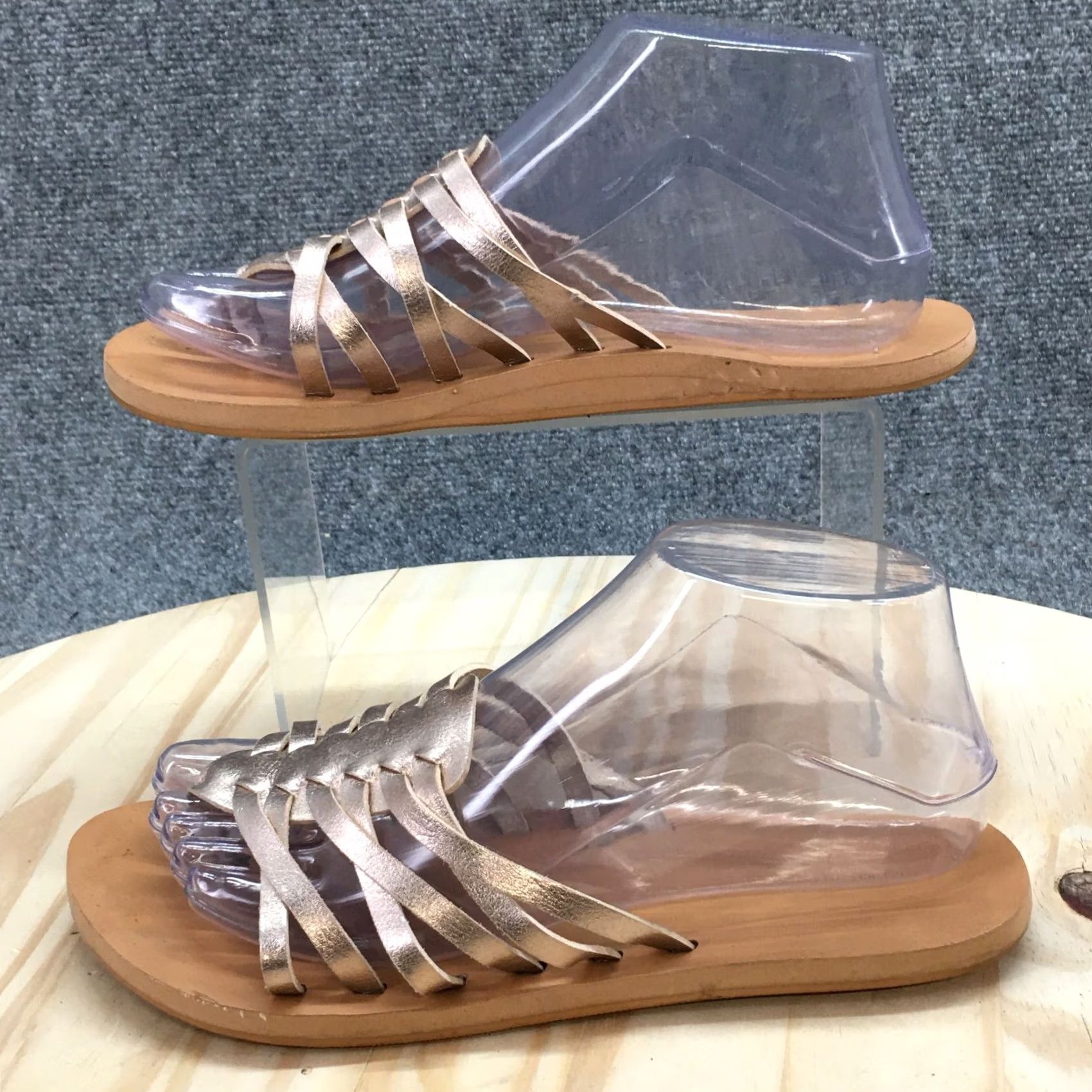 American Eagle Outfitters American Eagle Outfitters Sandals Womens 7 Slide Pink Slip On Flats Comfort Size US 7 / IT 37 - 2 Thumbnail