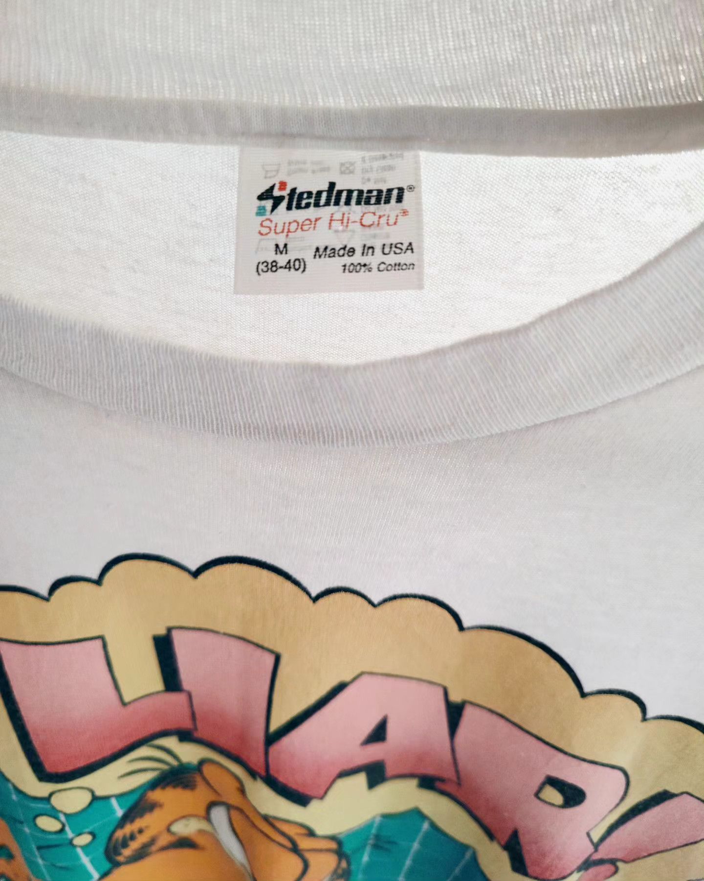 Vintage vintage 80s - GARFIELD Size M / US 6-8 / IT 42-44 - 5 Thumbnail