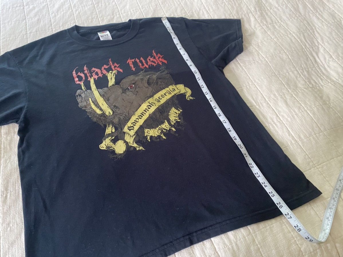 Band Tees × Vintage Black tusk t shirt size L Size US L / EU 52-54 / 3 - 2 Thumbnail