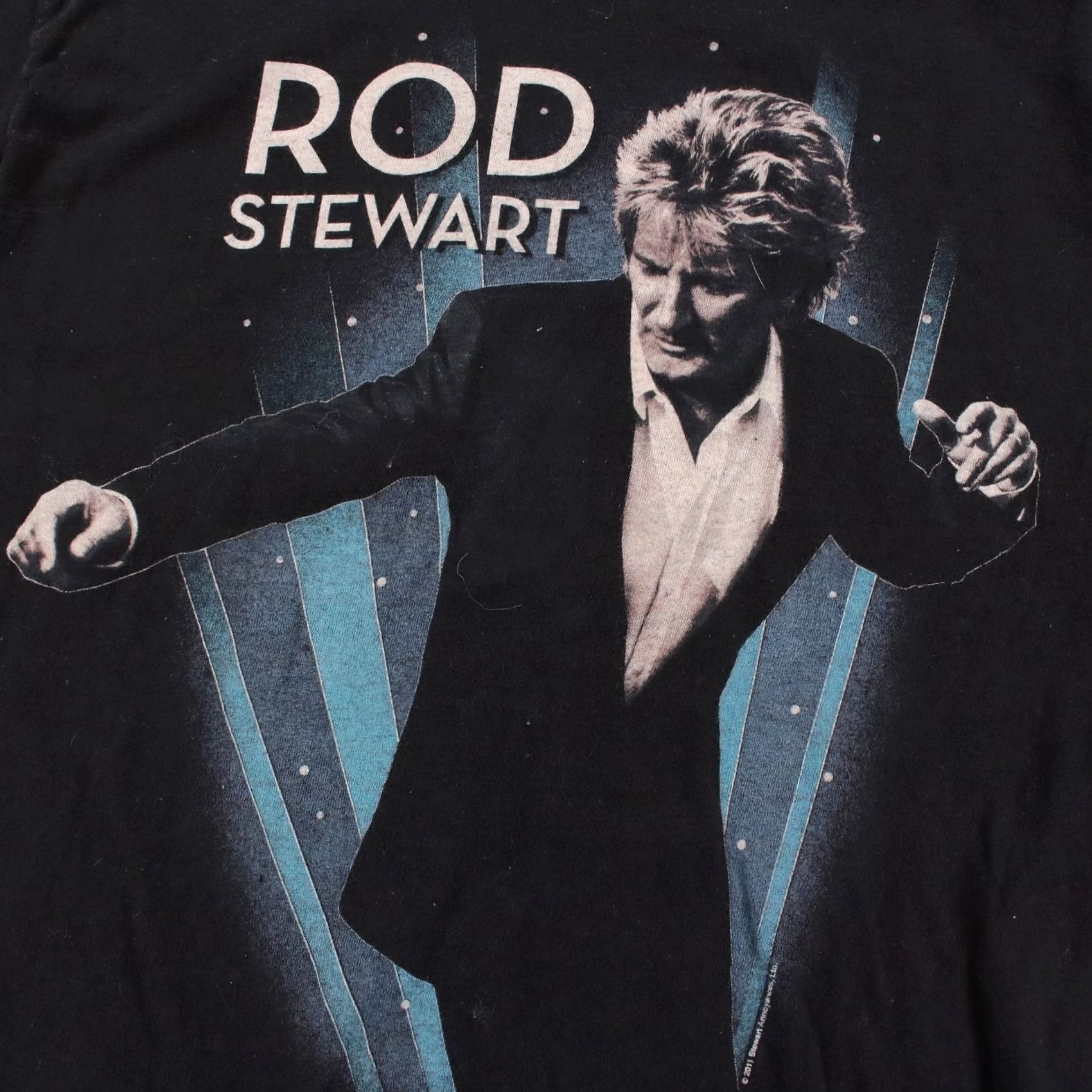 Hanes Rod Stewart The Heart & Soul Tour 2011 T-Shirt MEDIUM Mens Size US M / EU 48-50 / 2 - 3 Thumbnail