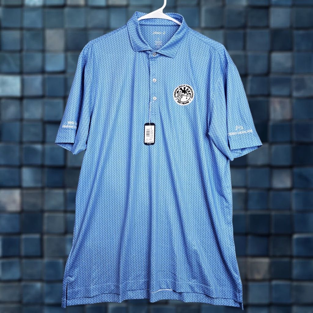 johnnie-O johnnie-O Polo Shirt Mens Sun Protection UPF 50 1/4 Button Up Pipeline Polo L Multicolor Short Sleeve White new Size US L / EU 52-54 / 3 - 1 Thumbnail