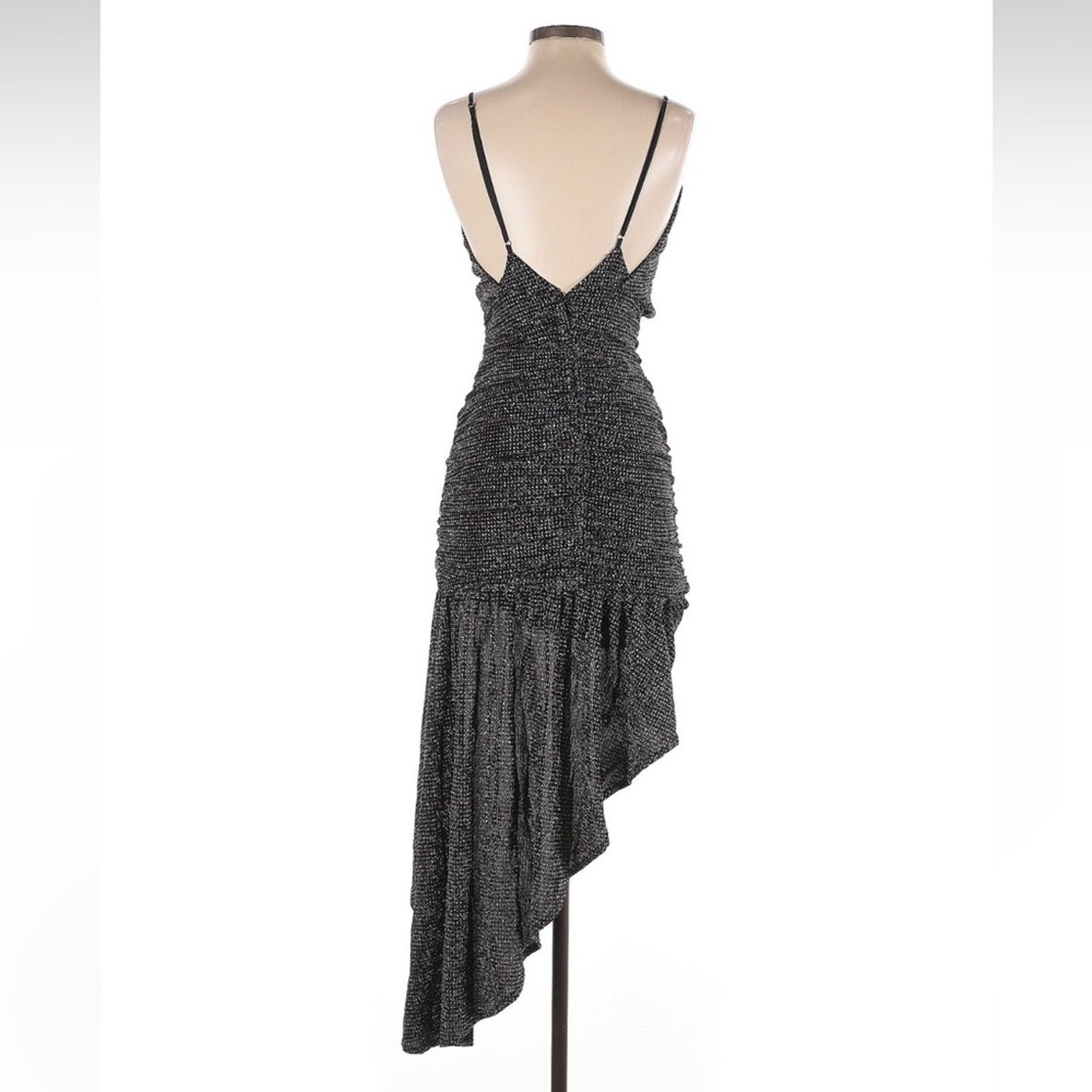 For Love & Lemons For Love & Lemons Margaux Glitter Maxi Dress - Size XS Size XS / US 0-2 / IT 36-38 - 3 Thumbnail