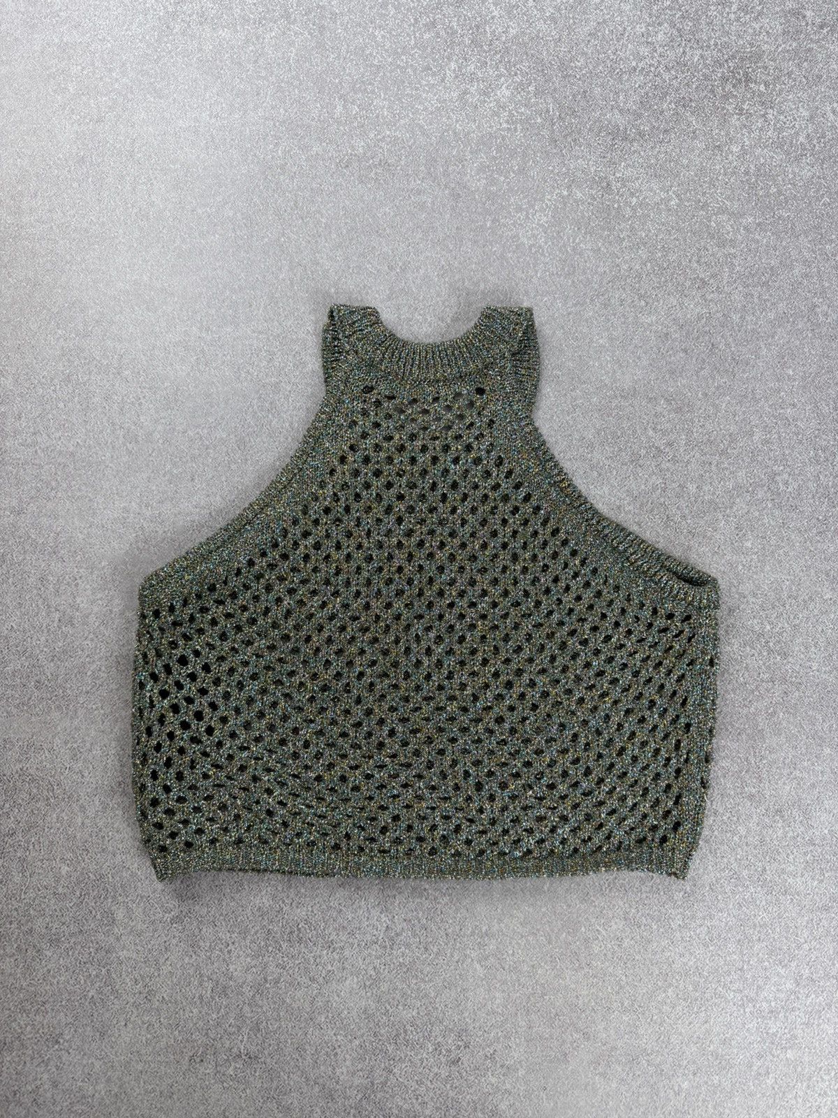 Sandro Sandro Cropped Crochet Top Multicolor Size 0 Size XS / US 0-2 / IT 36-38 - 8 Thumbnail