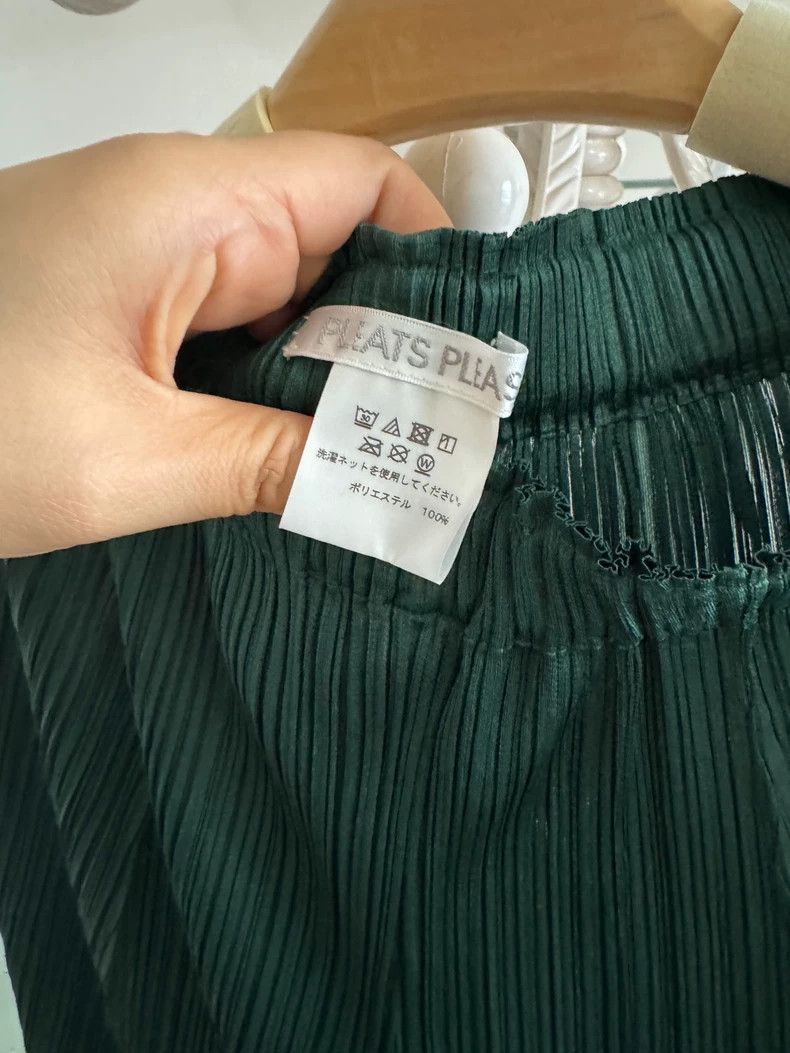 Issey Miyake Issey Miyake size:3 Green pleated pants Size 42" / US 20 - 4 Thumbnail