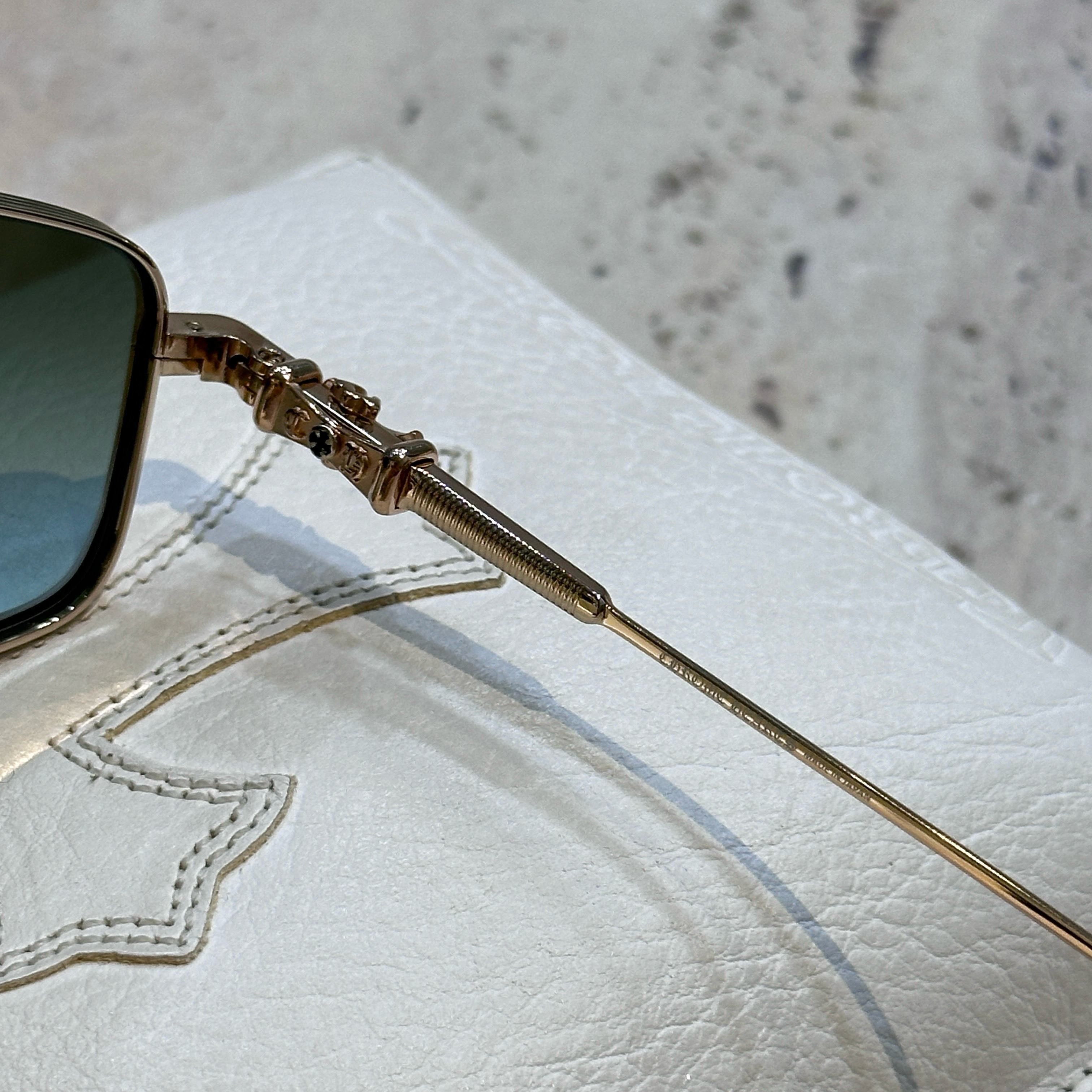 Chrome Hearts Double Bridge Metal Frame Sunglasses LICK'N Size ONE SIZE - 8 Thumbnail