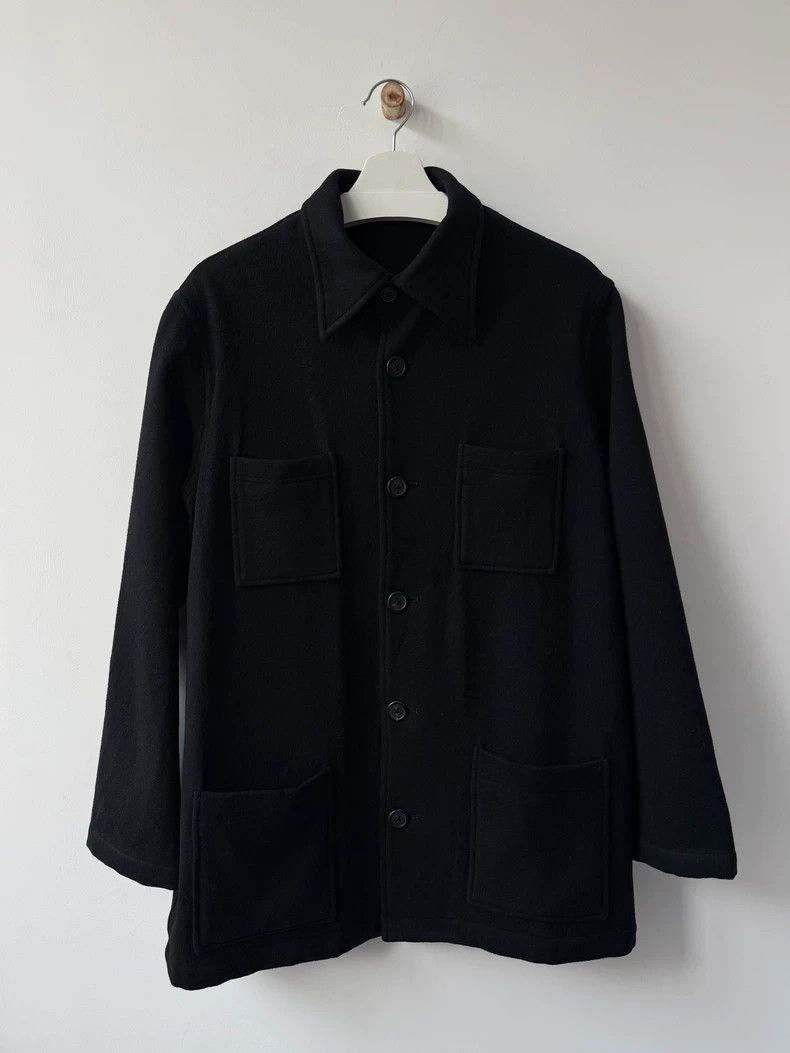 Yohji Yamamoto Yohji Yamamoto 05AW Yohji Yamamoto Main Line Show Fleece Ja Size US XL / EU 56 / 4 - 1 Thumbnail