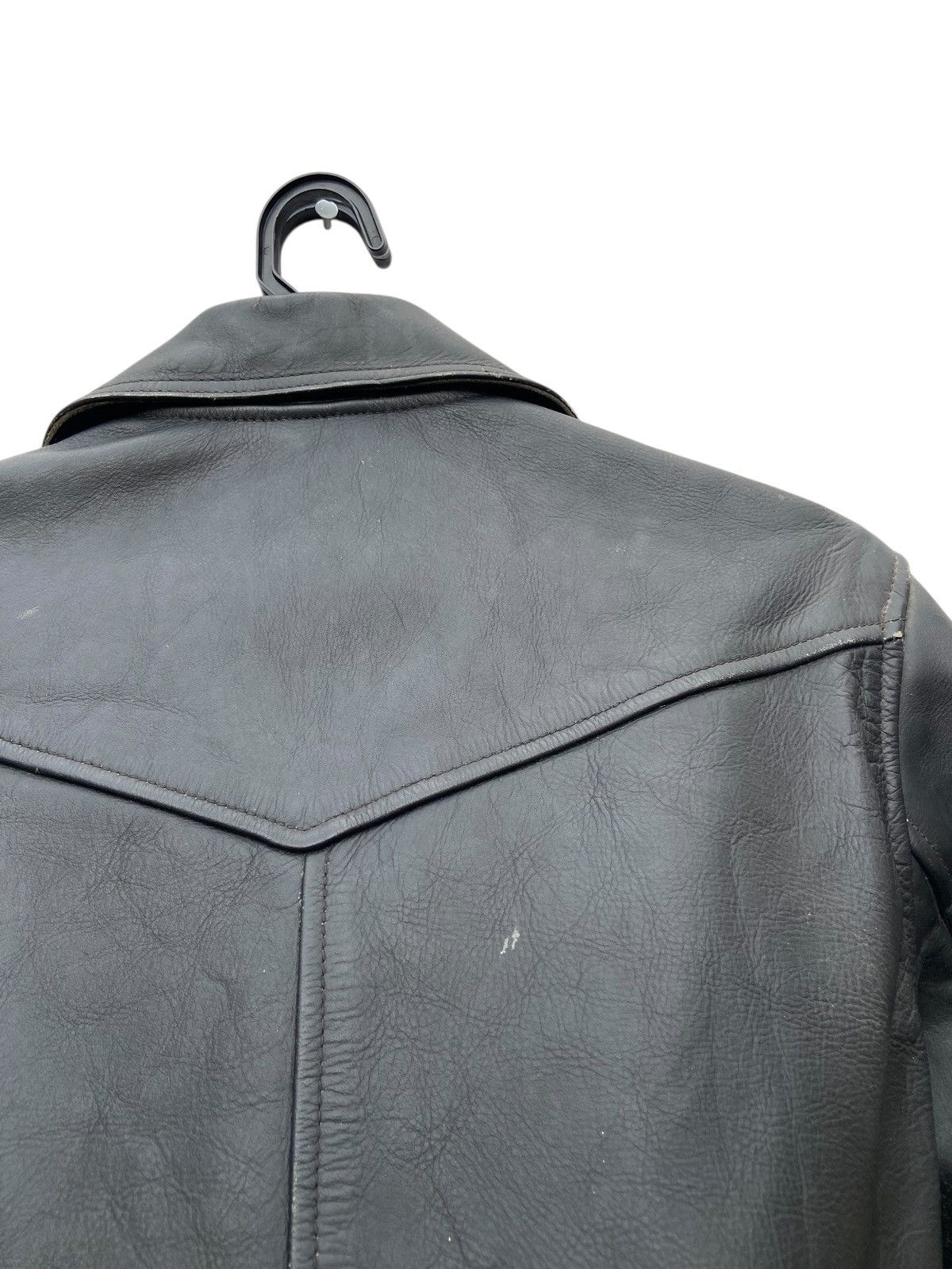 Leather Fast Lane Double Riders Jacket Size US S / EU 44-46 / 1 - 7 Thumbnail
