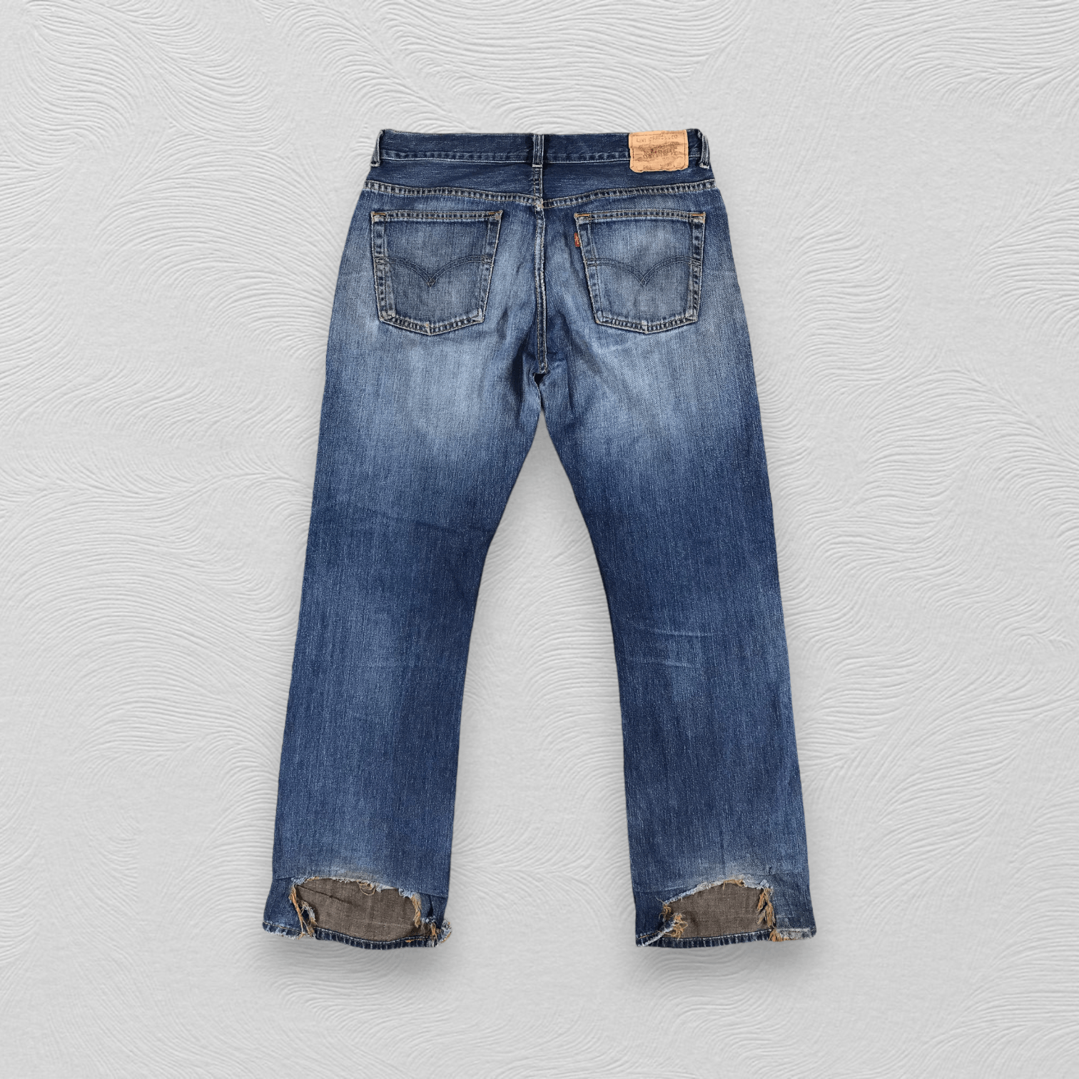 Levi's Vintage Levis 503 Jeans Flare Denim KJ887 Size US 35 - 2 Thumbnail