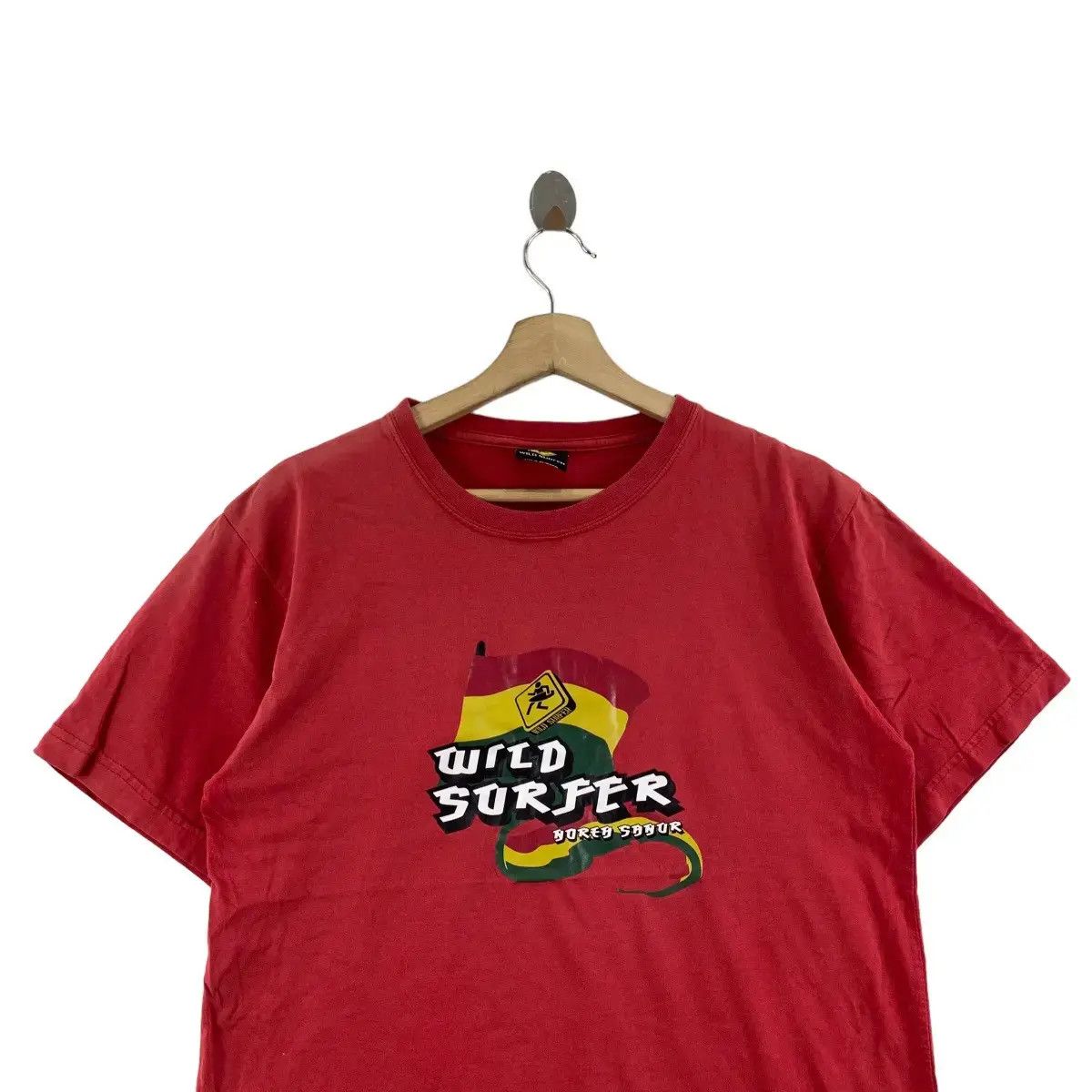 Vintage Vintage WILD SURFER BALI North Sanur Tee Shirt Top Beach Size US M / EU 48-50 / 2 - 2 Thumbnail
