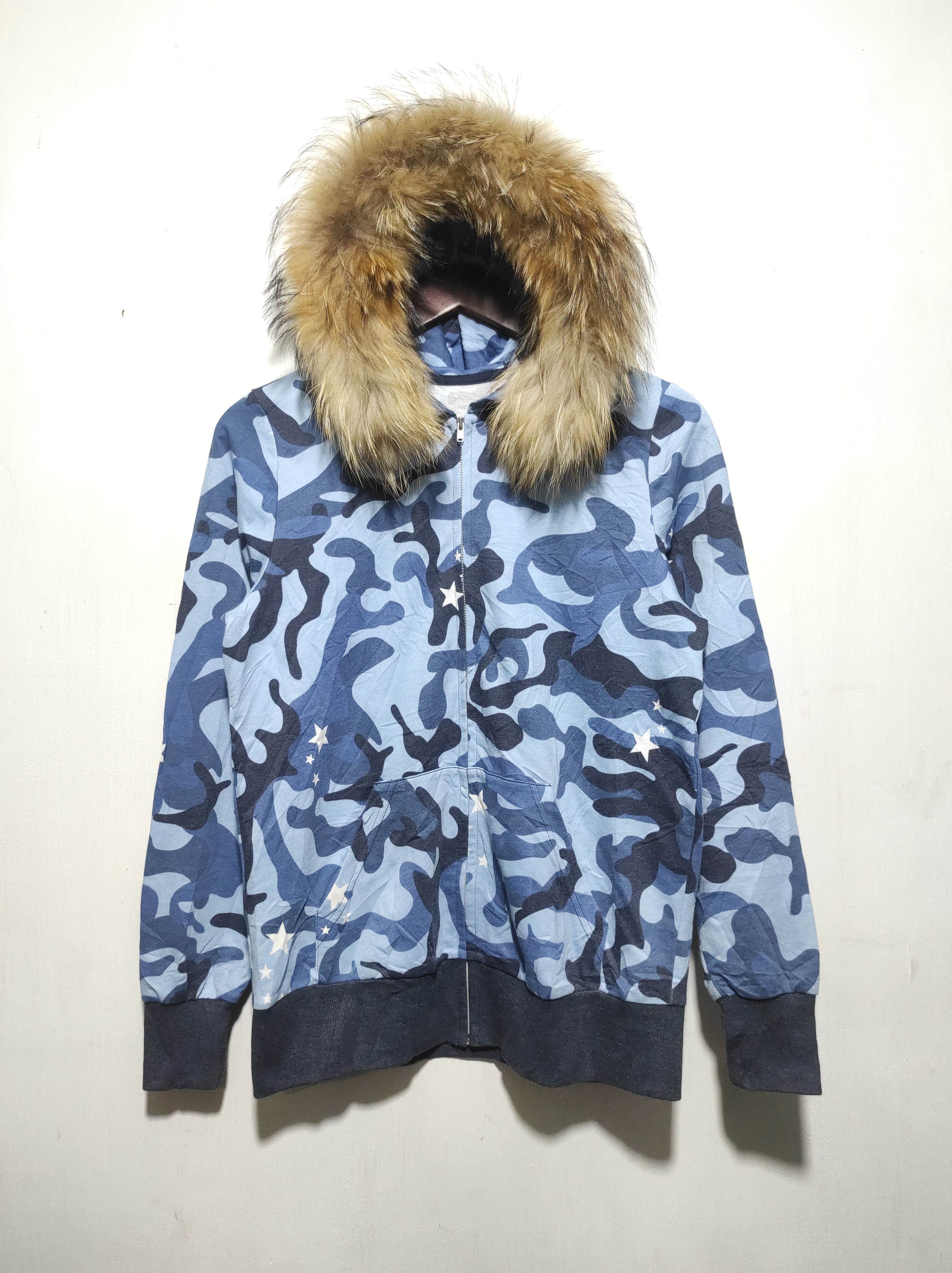 If Six Was Nine Cat In The Closet Camo Zip Fur Hoodie IfSixWasNine LGB style Size US S / EU 44-46 / 1 - 2 Thumbnail
