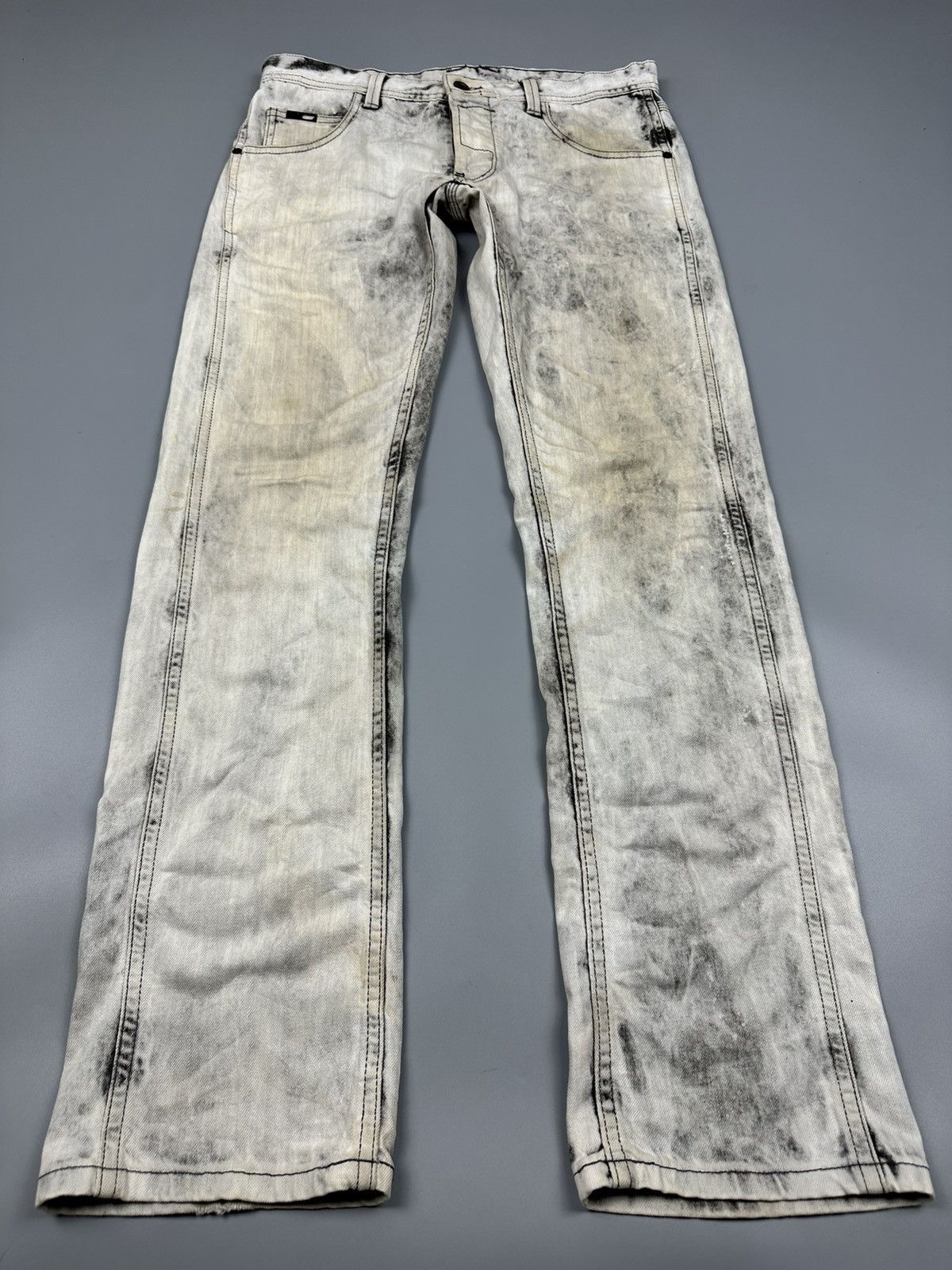Diesel Vintage Diesel 55 Fifty Five DSL Smokey Washed Denim Size US 32 / EU 48 - 3 Thumbnail