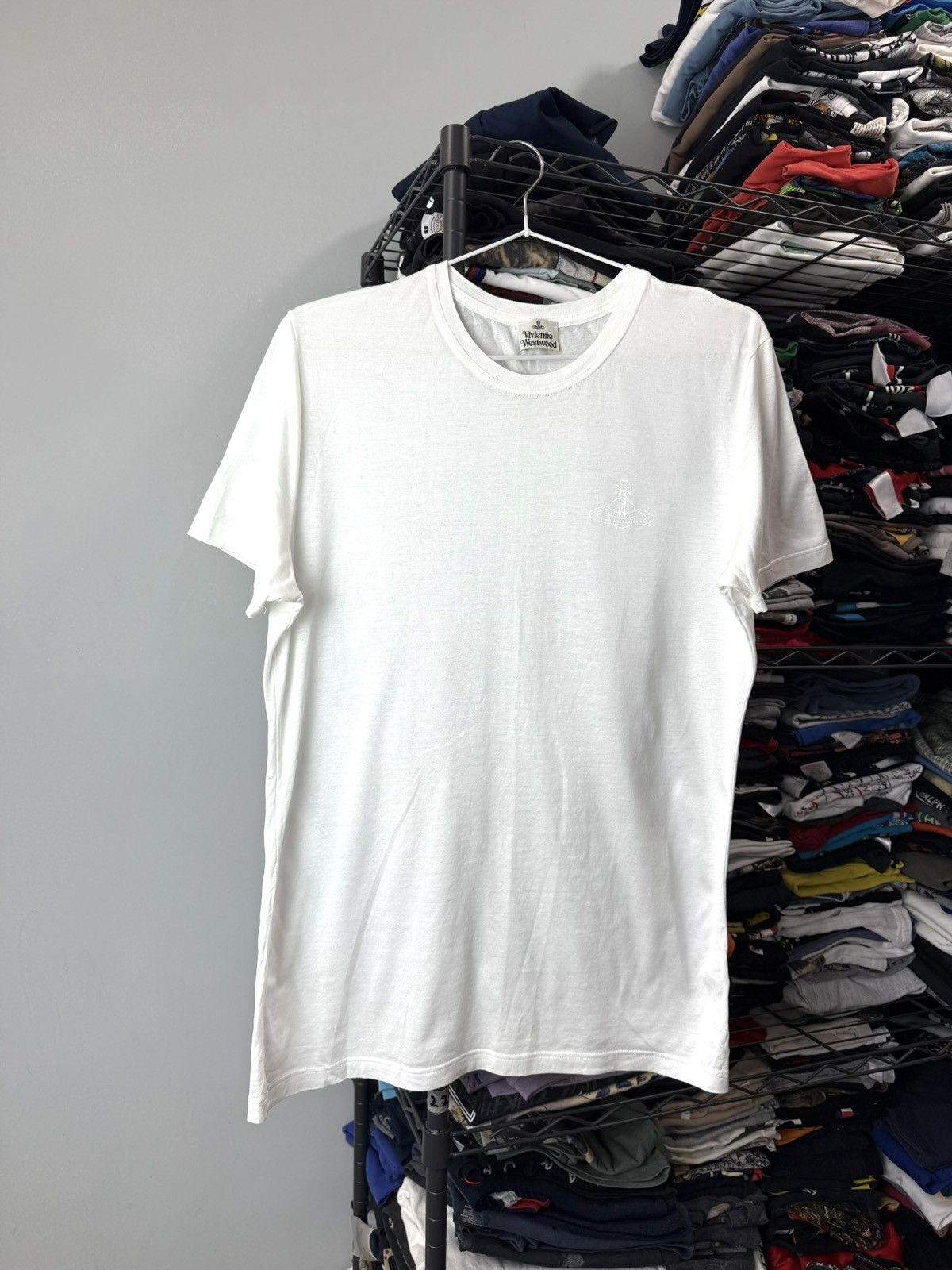 Vivienne Westwood Luxury Vivienne Westwood Logo T Shirt Size M / US 6-8 / IT 42-44 - 1 Thumbnail