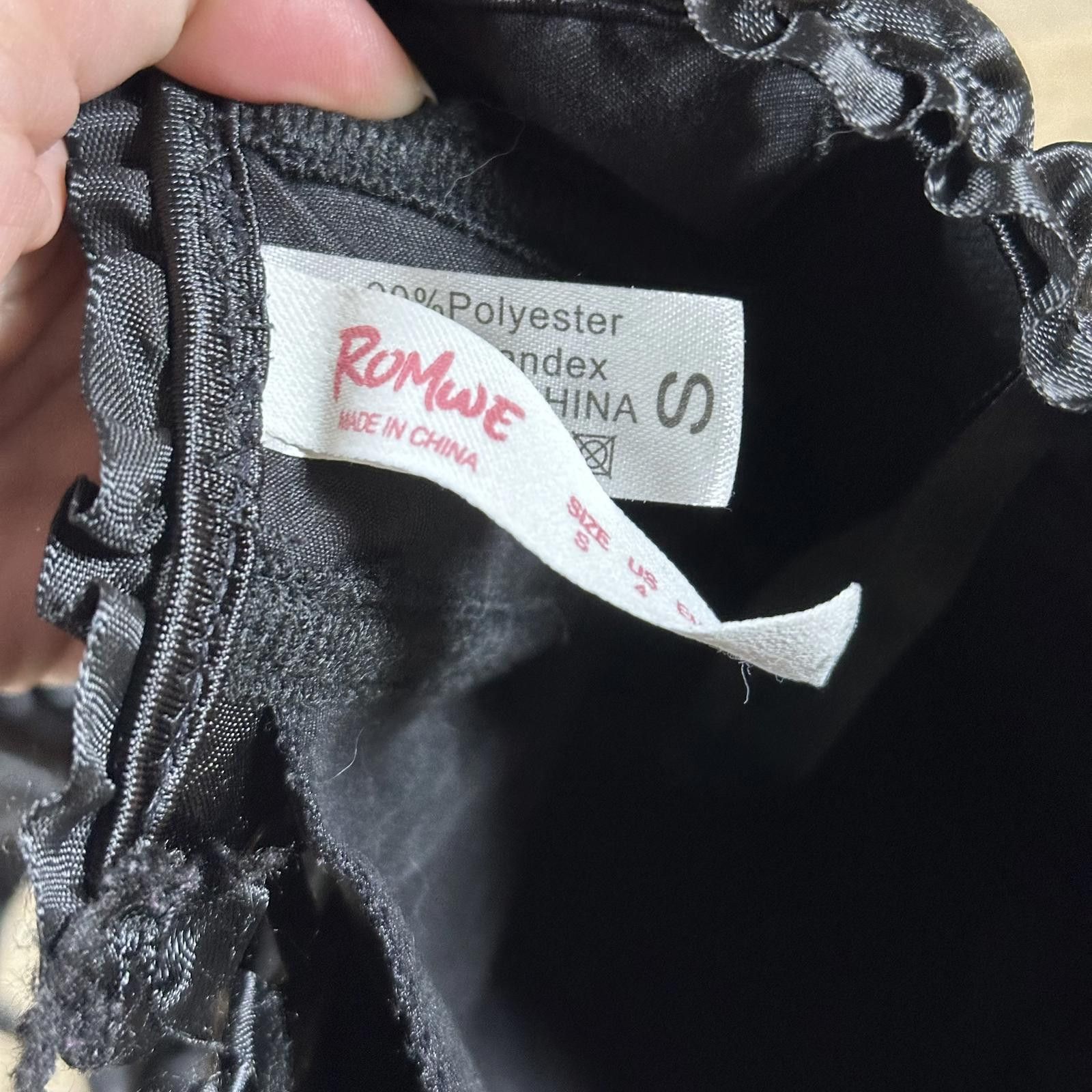 Romeo Gigli Corset Top Size Black Small Size S / US 4 / IT 40 - 4 Thumbnail