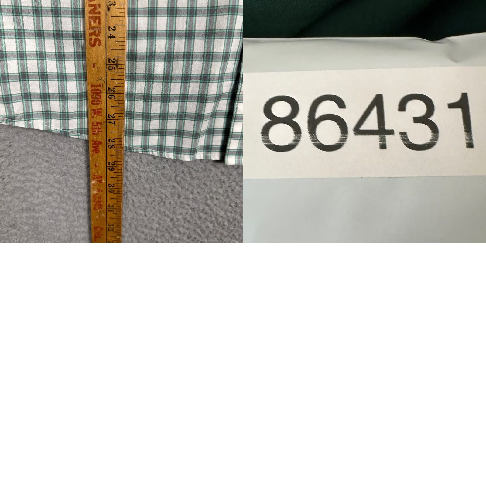 Patagonia Patagonia Shirt Mens Medium Green Button Up Plaid Long Sleeve EUC Size US M / EU 48-50 / 2 - 8 Thumbnail