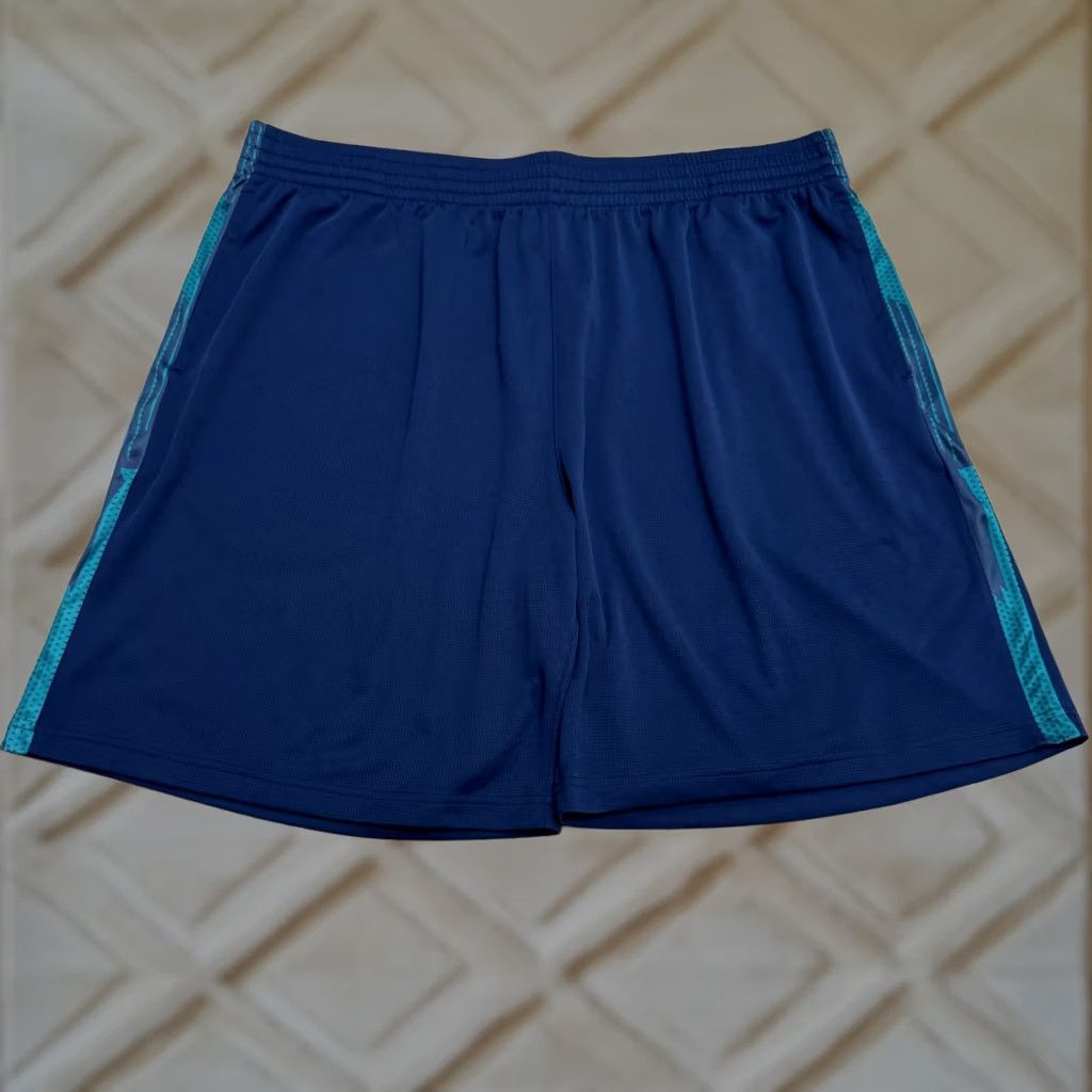 Vintage Foundry Basketball Training Shorts Men 3XL Blue Black Performance Athletic Shorts Size US 39 - 1 Thumbnail