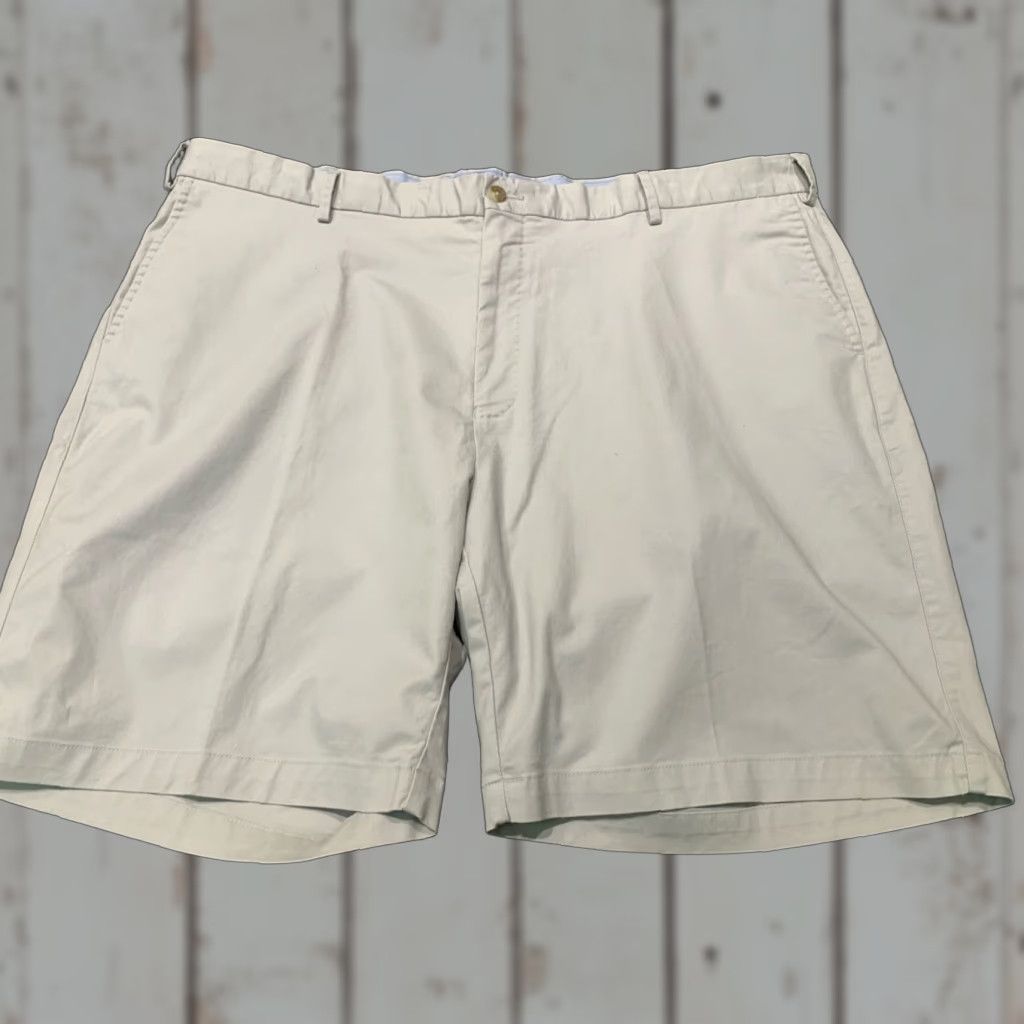 Peter Millar Peter Millar Mens Shorts 44 Gray Golf Chino Cotton Slim Mid-Length Casual Size US 44 / EU 60 - 1 Thumbnail