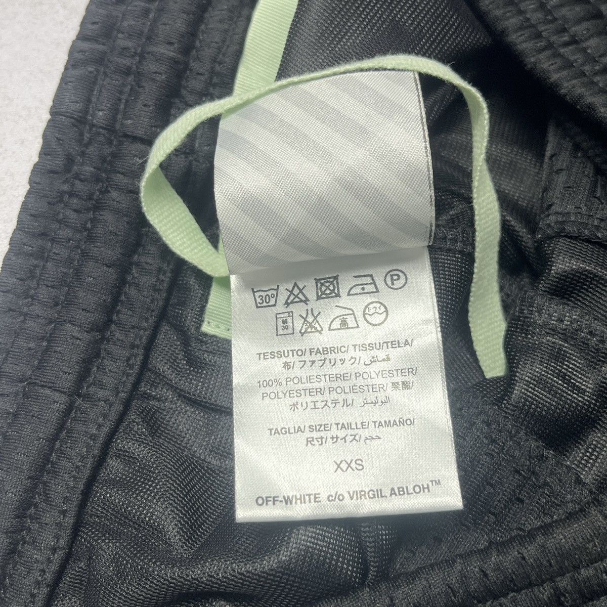 Off-White Off-White Diagonal Spray Mesh Shorts Size US 28 / EU 44 - 4 Thumbnail