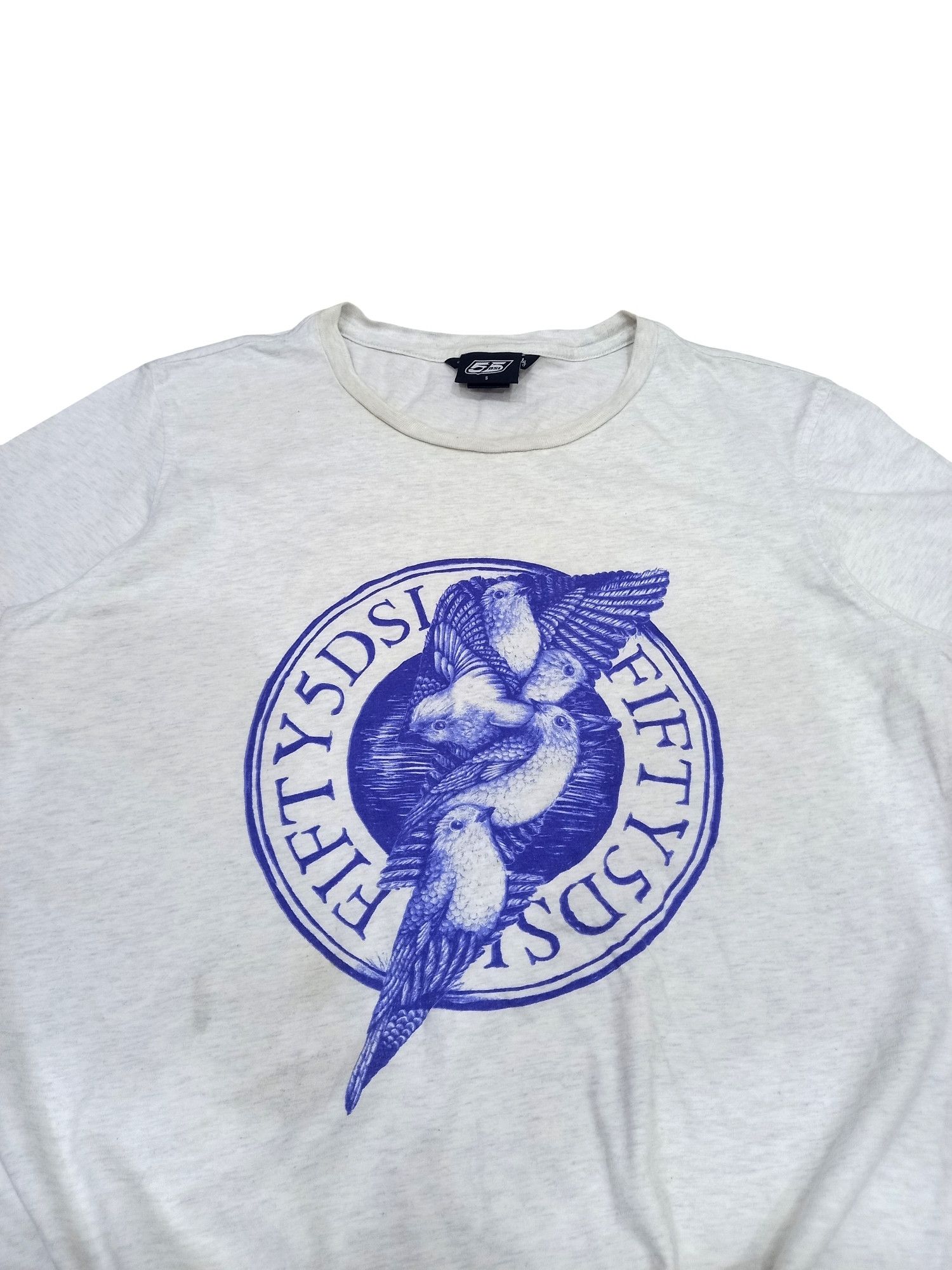 55DSL × Diesel 55dsl by Diesel Birds Graphic Tee Size US S / EU 44-46 / 1 - 2 Thumbnail