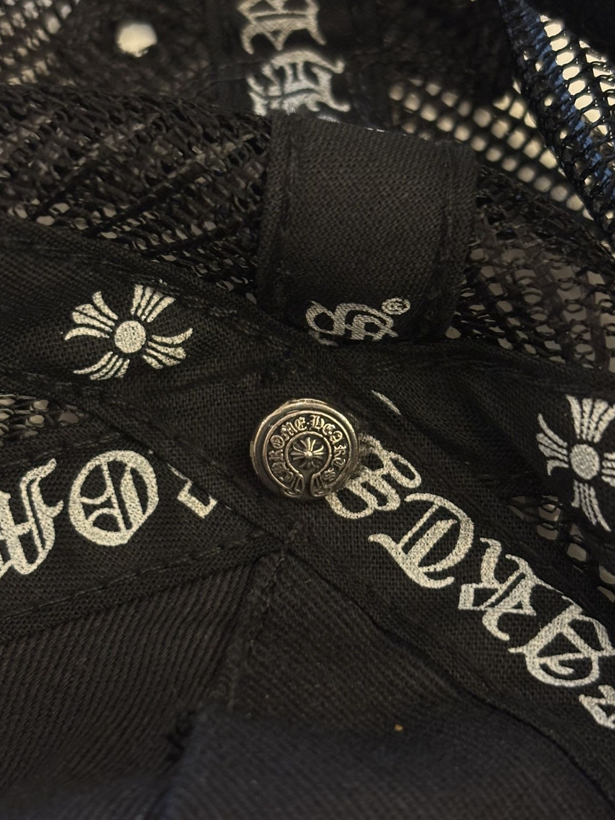 Chrome Hearts CHROME HEARTS LEATHER HAT FLEUR TRASHED Size ONE SIZE - 7 Thumbnail