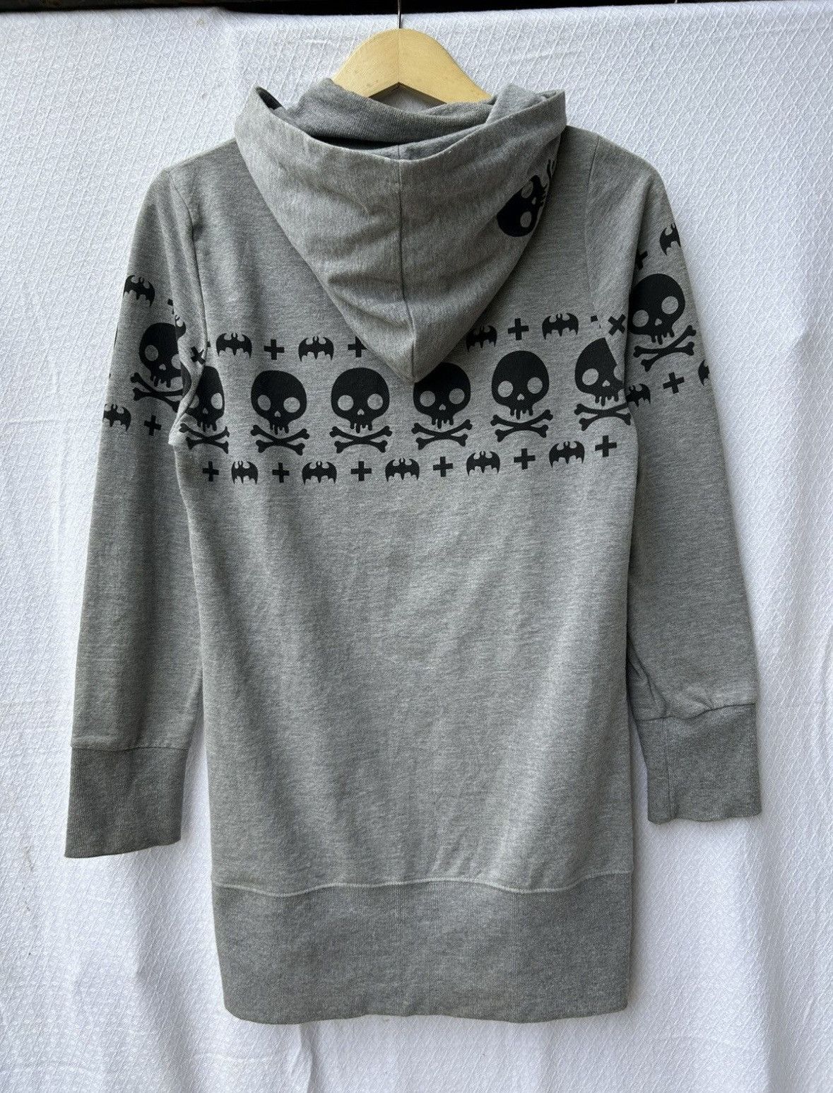 Japanese Brand Japanese style zip hoodie skull ifsixwasnine style Size US M / EU 48-50 / 2 - 2 Thumbnail