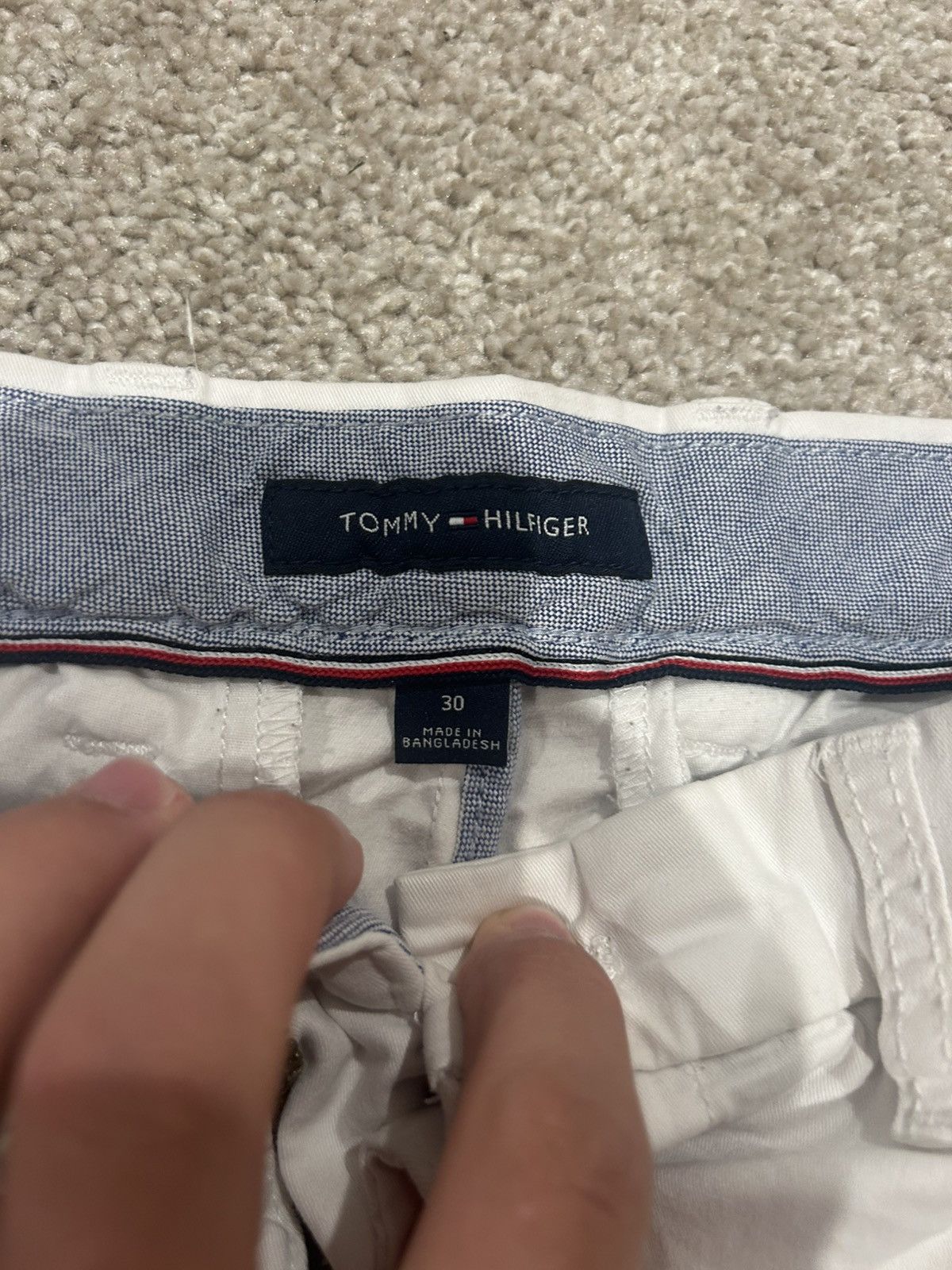 Tommy Hilfiger White Tommy Hilfiger dress shorts Size US 30 / EU 46 - 4 Thumbnail