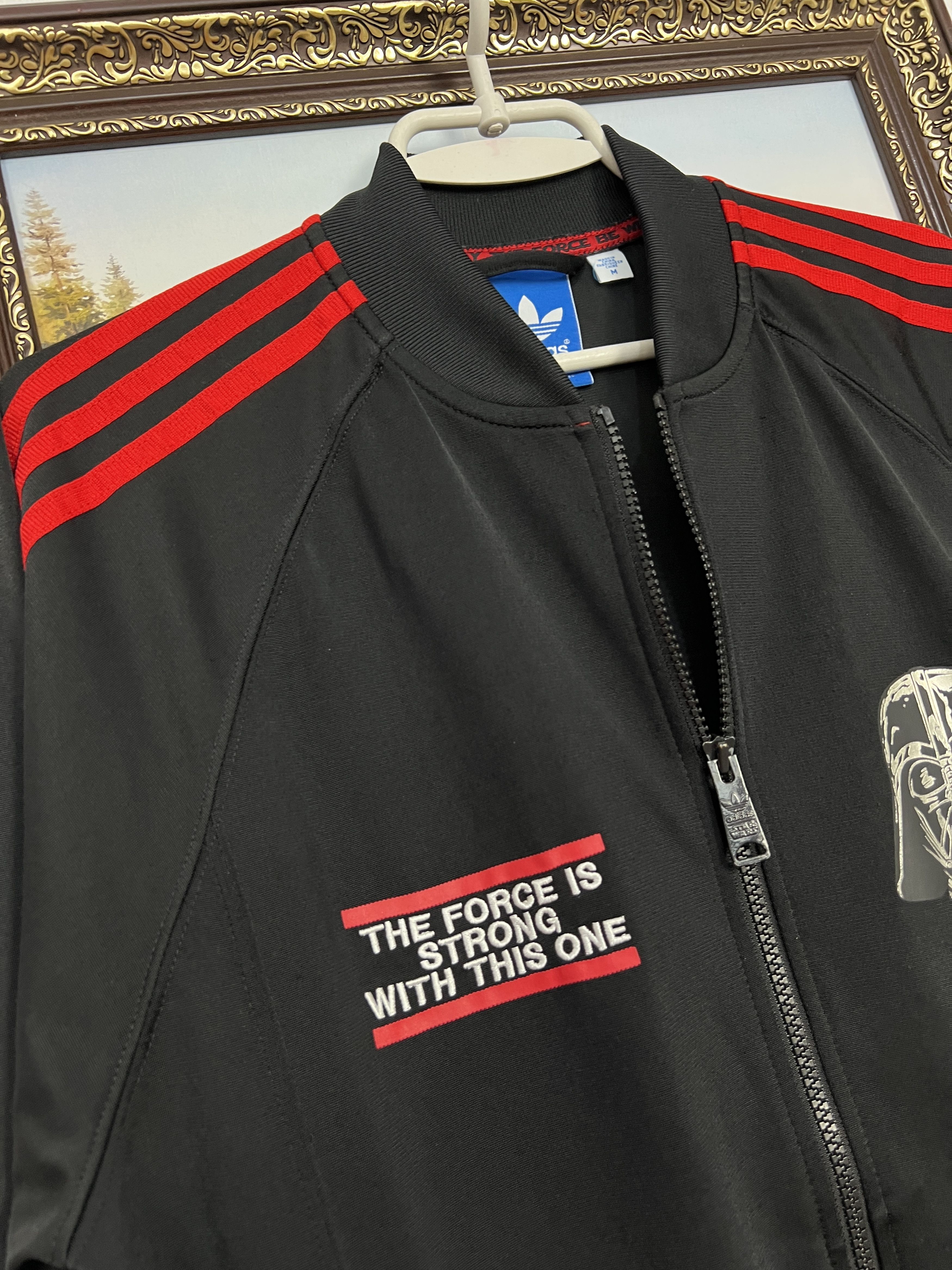 Adidas Adidas Star Wars Darth Vader Jacket Firebird Death Black Size US M / EU 48-50 / 2 - 4 Thumbnail
