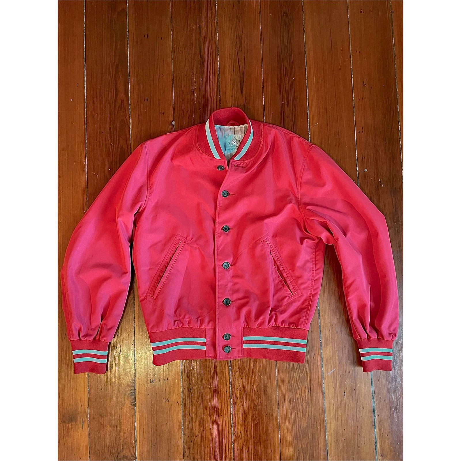 Maus & Hoffman Maus & Hoffman Red Varsity Jacket Men M Made in USA Classic Size US M / EU 48-50 / 2 - 6 Thumbnail