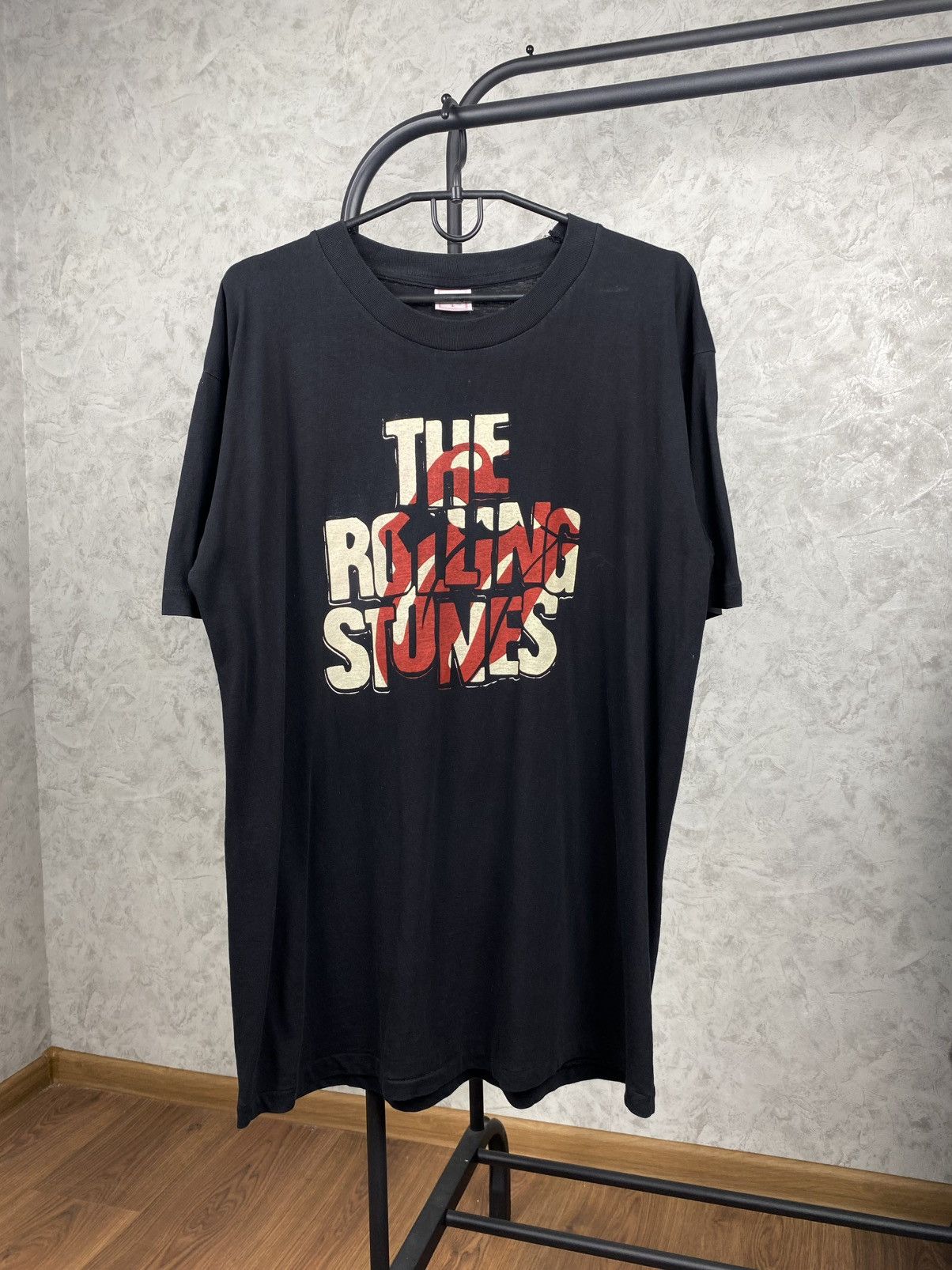 Band Tees × The Rolling Stones Vintage 90’s The Rolling Stones Single Stitch T-Shirt Size US L / EU 52-54 / 3 - 1 Thumbnail