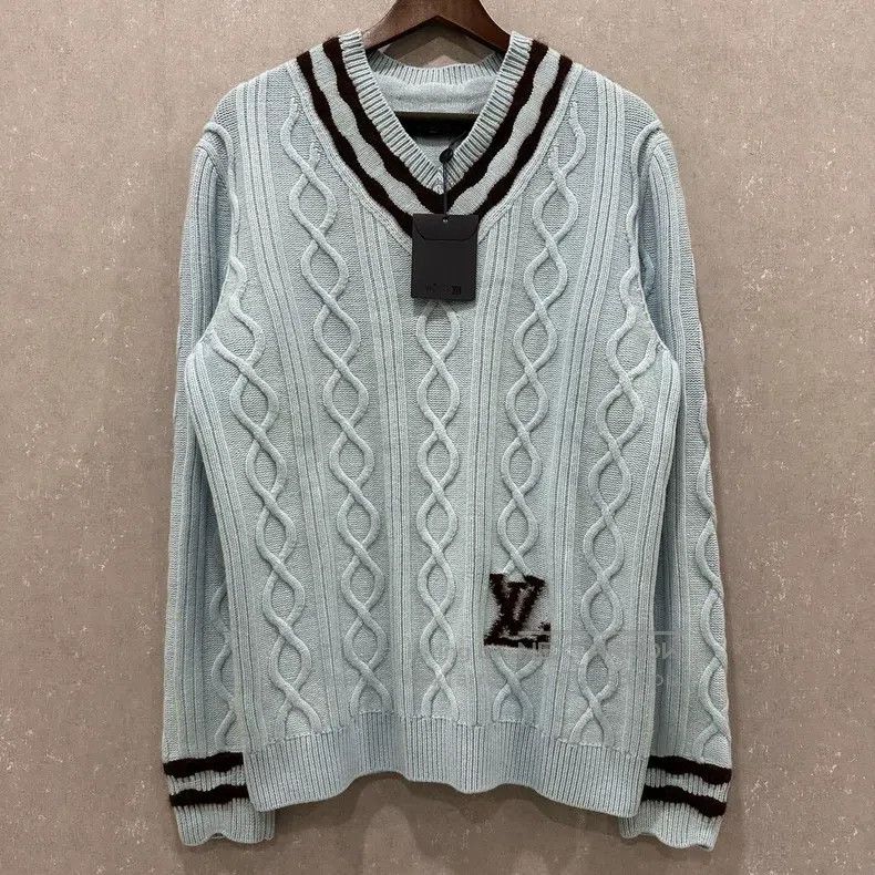 Louis Vuitton Louis Vuitton Patchwork Mohair Sweater Size US S / EU 44-46 / 1 - 1 Thumbnail