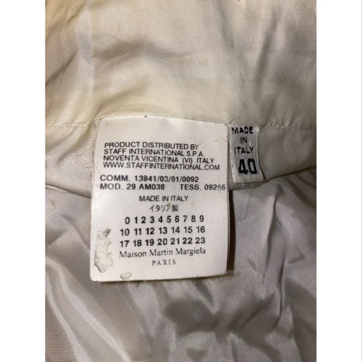 Maison Margiela FW 2005 White Leather Jacket by Martin Margiela Size S / US 4 / IT 40 - 3 Thumbnail