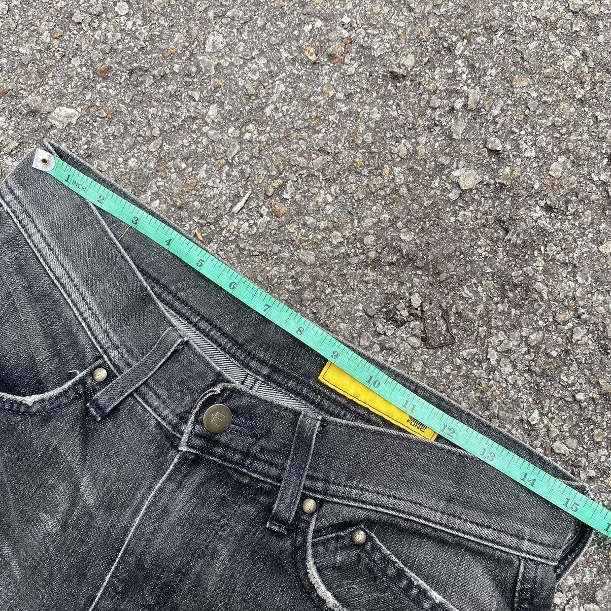 Japanese Brand Edwin E Function Engineered Denim Curved Leg Faded Jeans Size US 29 - 7 Thumbnail
