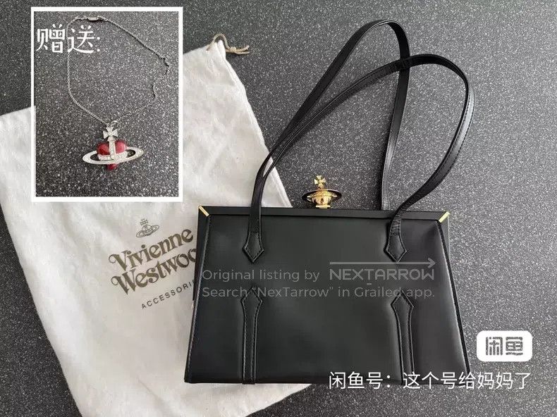 Vivienne Westwood Vivienne Westwood size os Real Leather Zipper Bag Size ONE SIZE - 2 Thumbnail