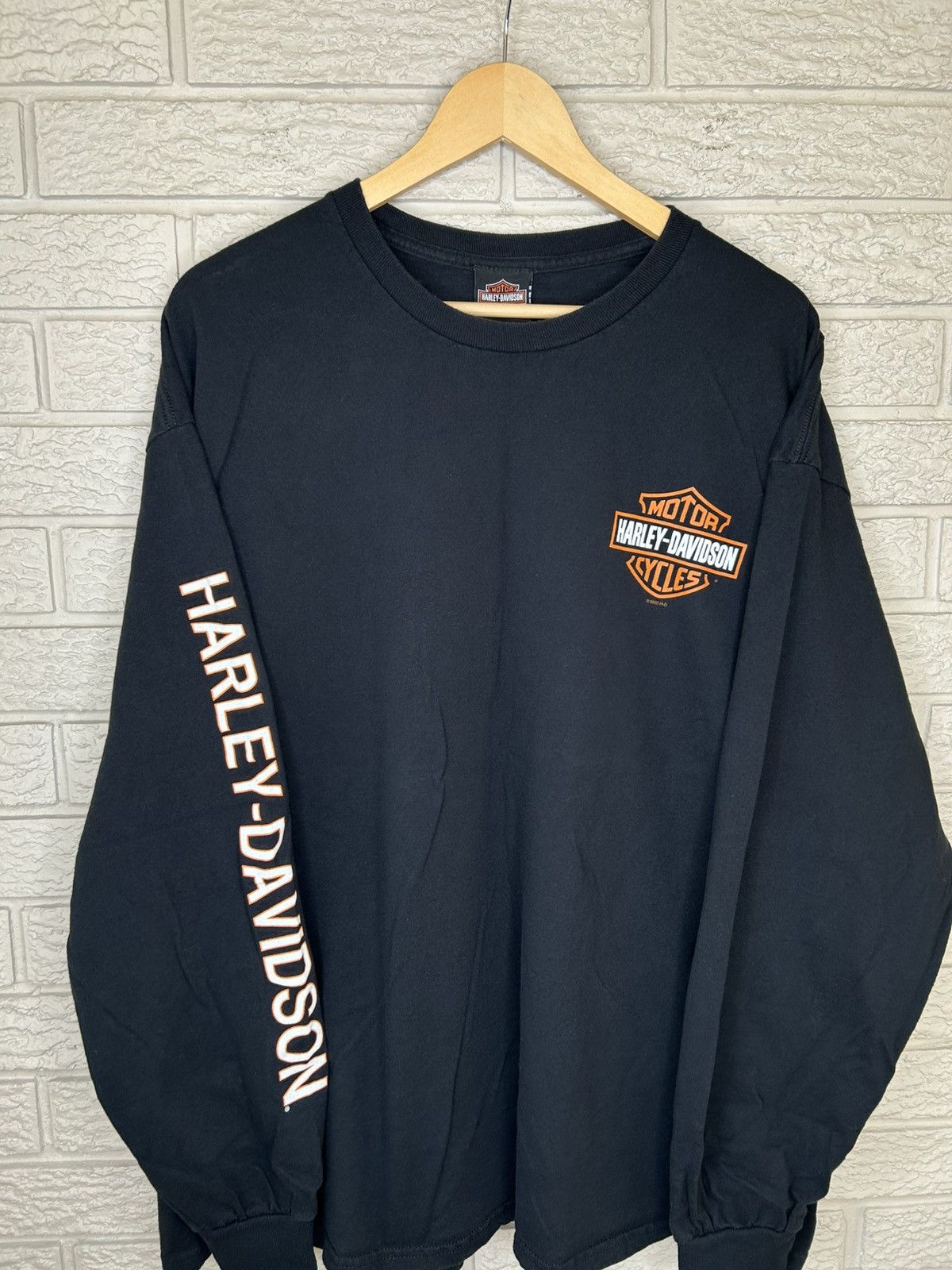 Harley Davidson Harley Davidson Kyoto Japan Long Sleeve Shirt Size US XXL / EU 58 / 5 - 3 Thumbnail