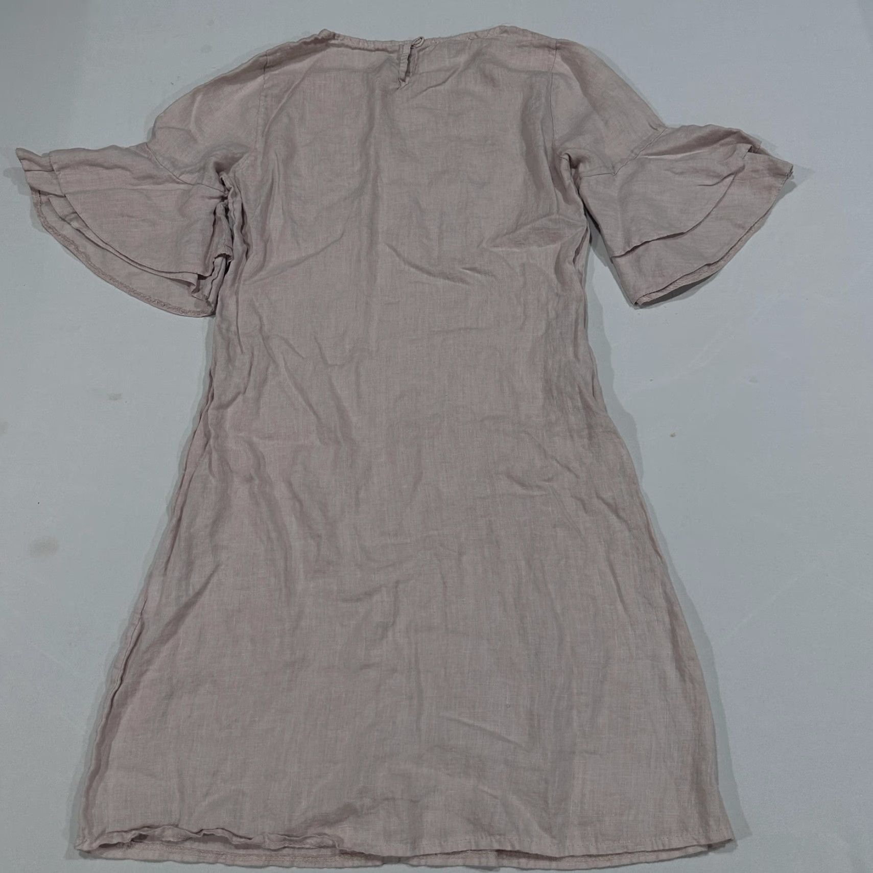 linen shift dress women European Linen Shift Midi Dress – Sleeveless Minimal Linen main image 0