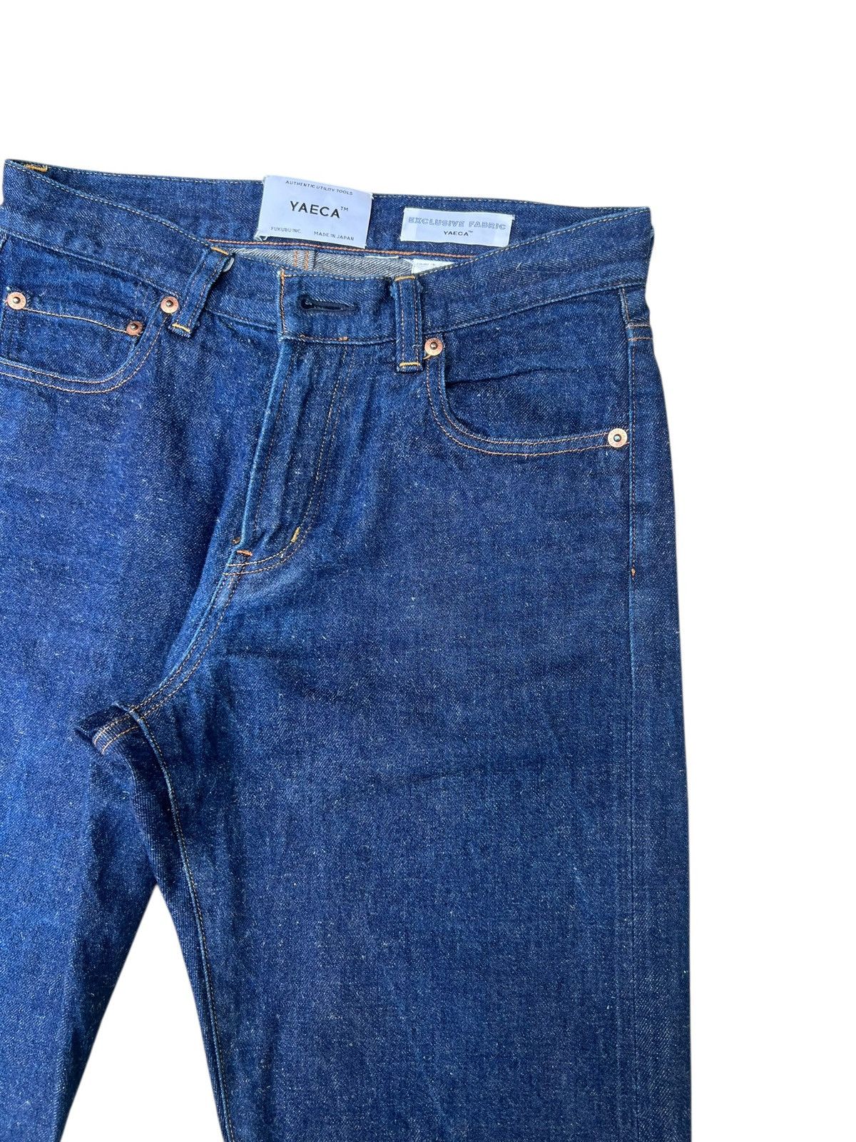 YAECA YAECA 8-11W Japan Lightweight Denim Selvedge Jeans Cropped Size US 30 / EU 46 - 6 Thumbnail