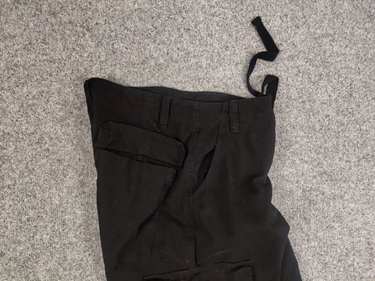 Japanese Brand Vintage Japanese Black Straight Multi Cargo Pants Y2K Style Size US 30 / EU 46 - 11 Thumbnail