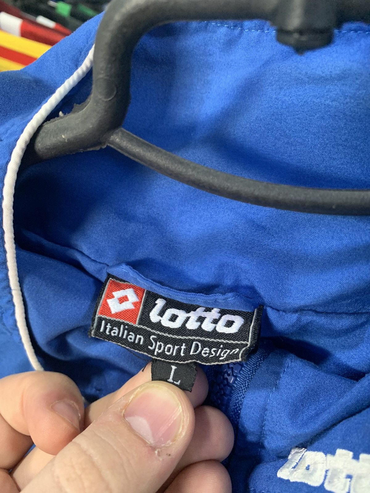 Lotto Sport × Vintage Lotto Jacket Vintage Football Club Maccabi Netanya Size L Size US L / EU 52-54 / 3 - 5 Thumbnail