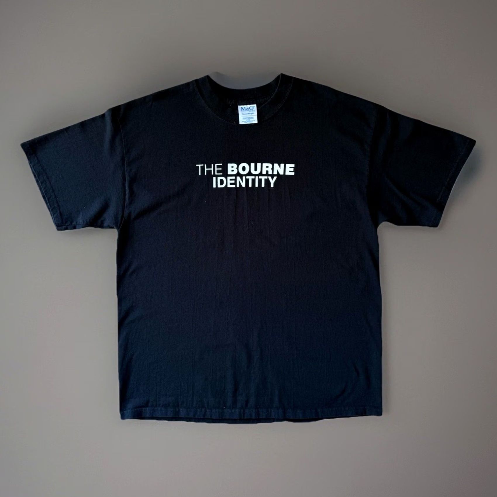 Vintage VINTAGE Bourne Identity Shirt XL Black Y2K Movie Promo Matt Damon Streetwear Shirt XL Black Mens Size US XL / EU 56 / 4 - 2 Thumbnail