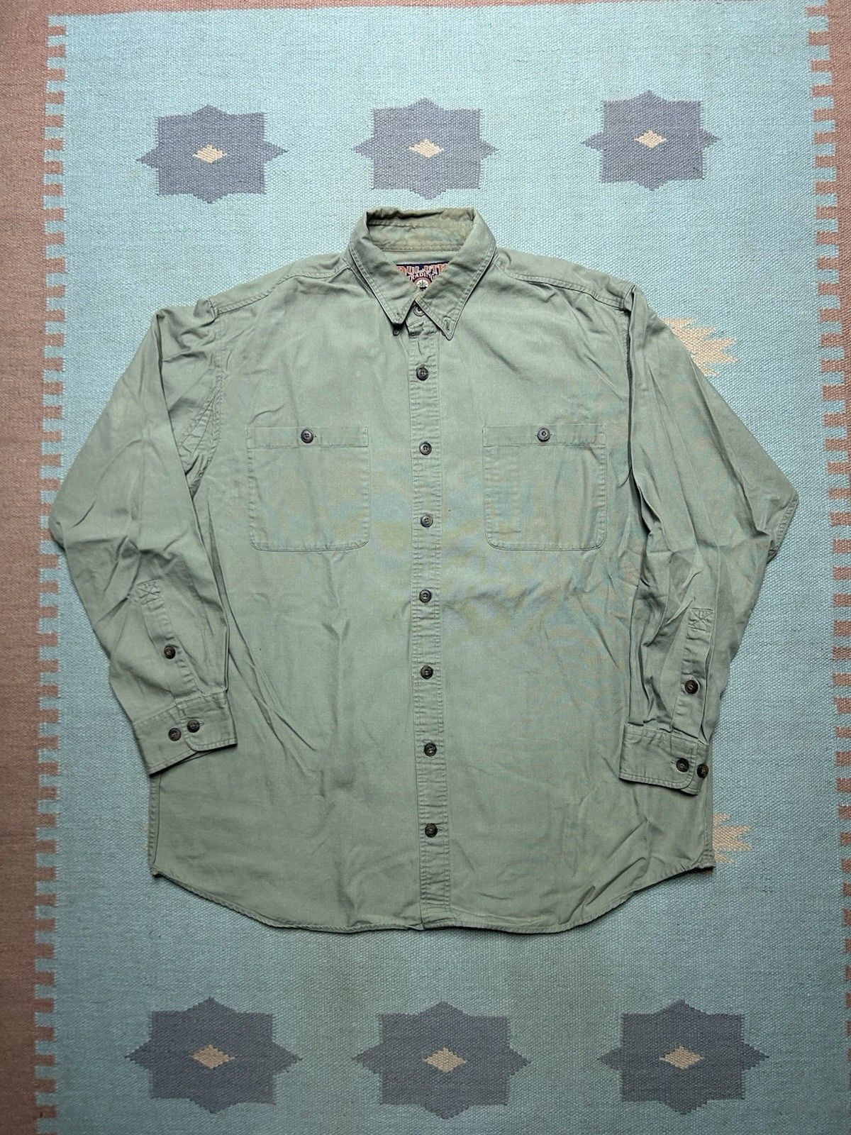 Duluth Trading Company Duluth trading button shirt cotton canvas work men’s XL tall Size US XL / EU 56 / 4 - 1 Thumbnail