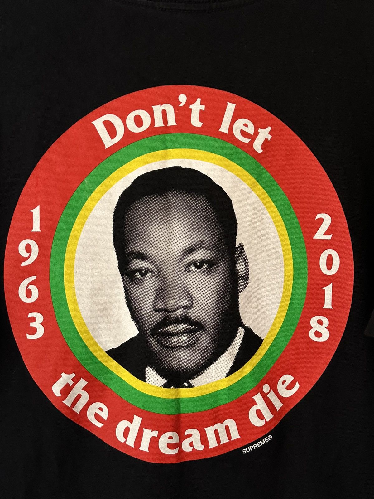 Supreme Supreme MLK Don’t Let The Dream Die Tee Size US M / EU 48-50 / 2 - 2 Thumbnail