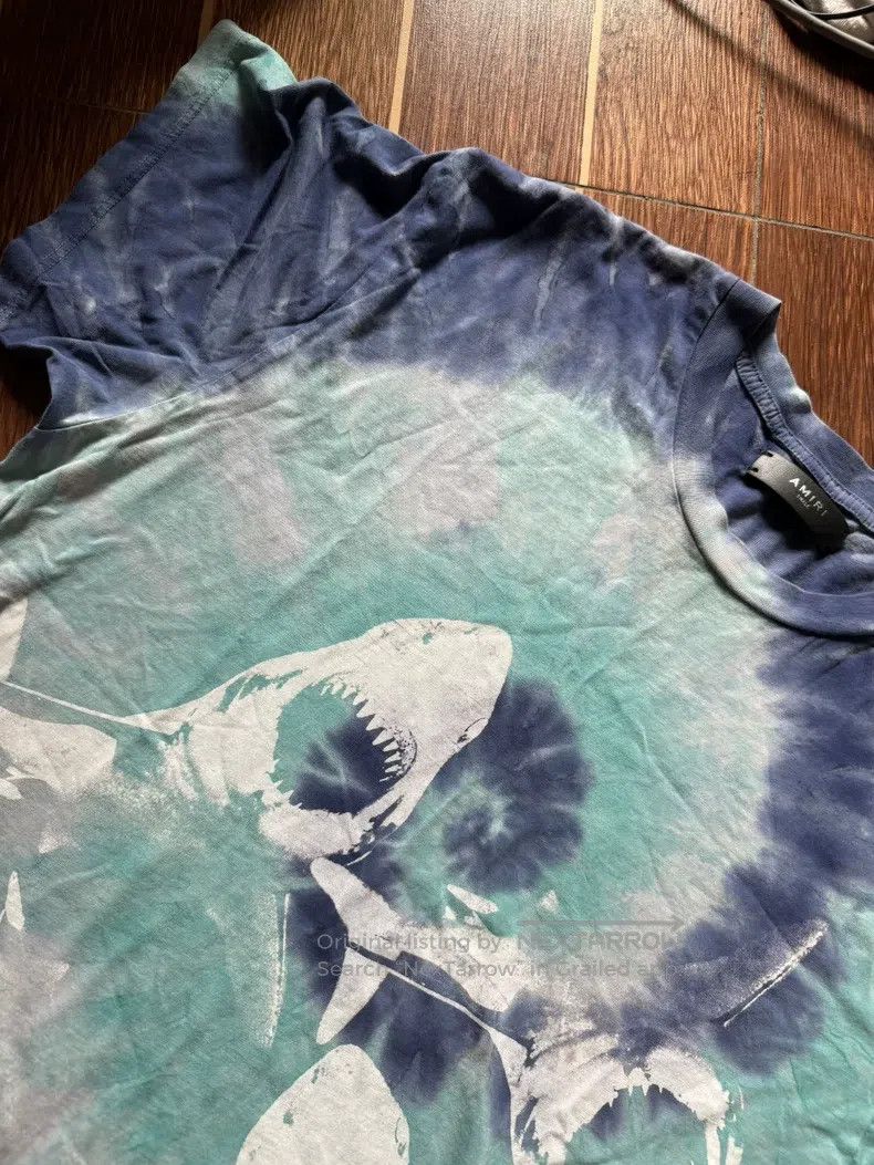 Amiri Amiri Tie-dye shark short-sleeve Size US S / EU 44-46 / 1 - 4 Thumbnail