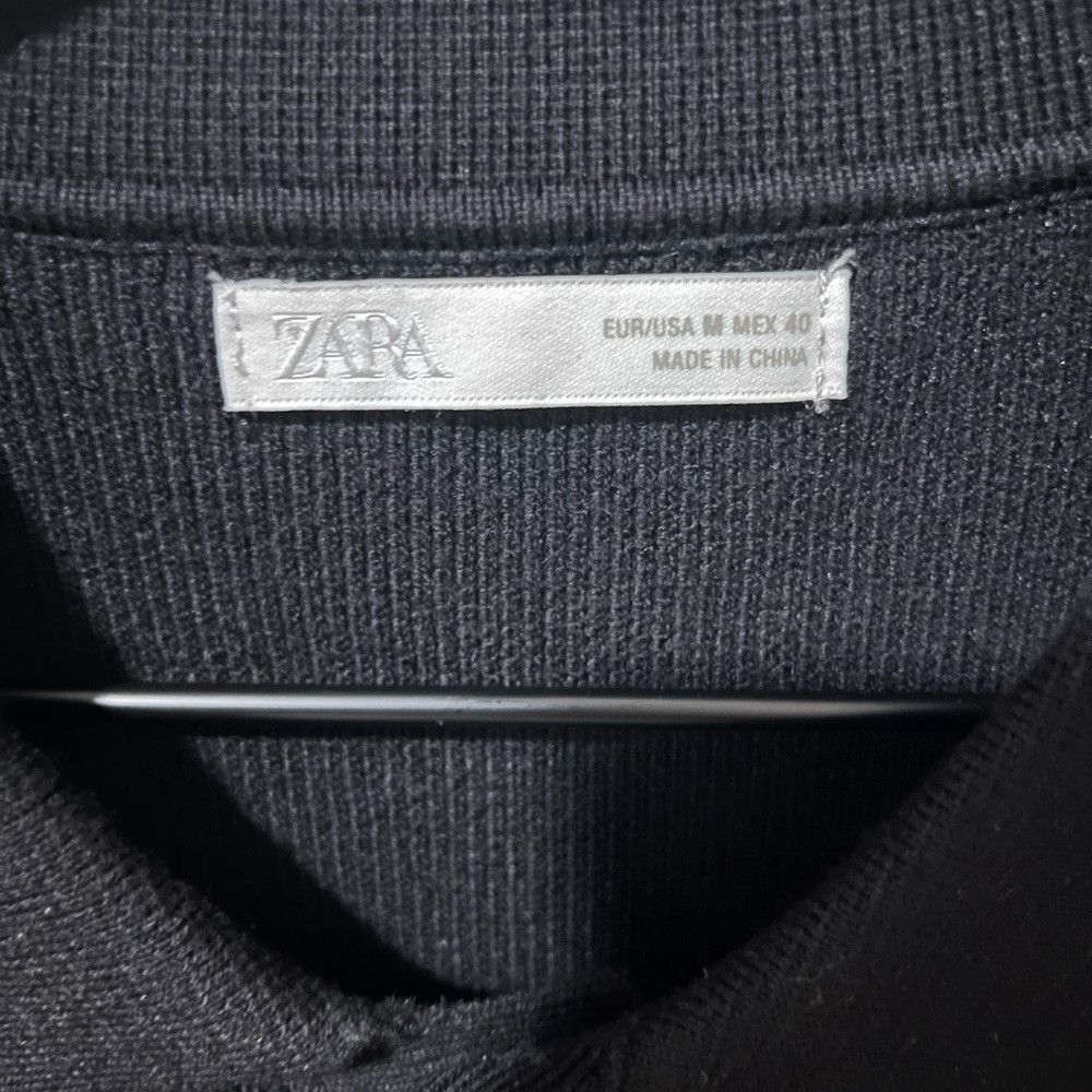 Zara Zara Men Textured Knit Polo Cardigan Size US M / EU 48-50 / 2 - 2 Thumbnail